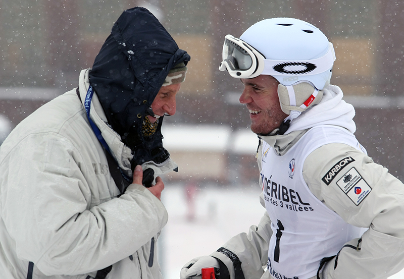 Margot Smith — Steve Desovich with Olympic Gold and Silver Medalist Dale Begg-Smith