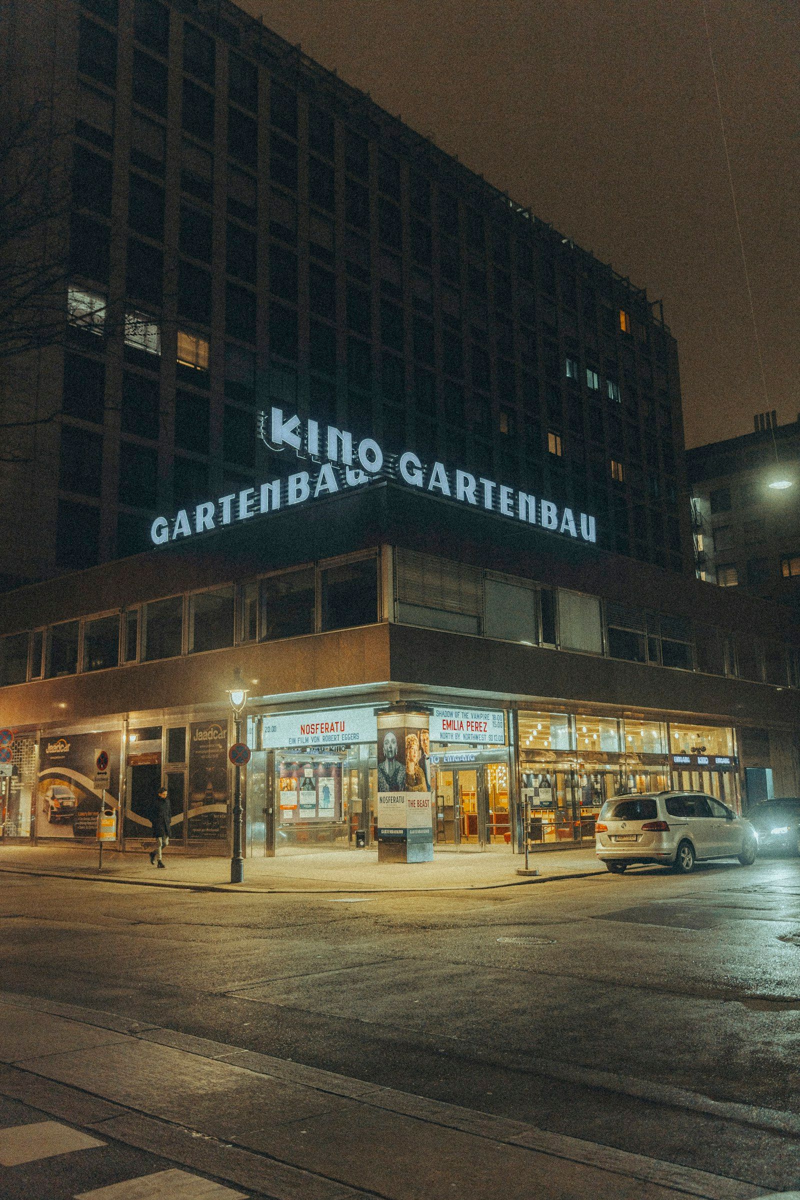 Cinema facade in Vienna as an Austria film location reference