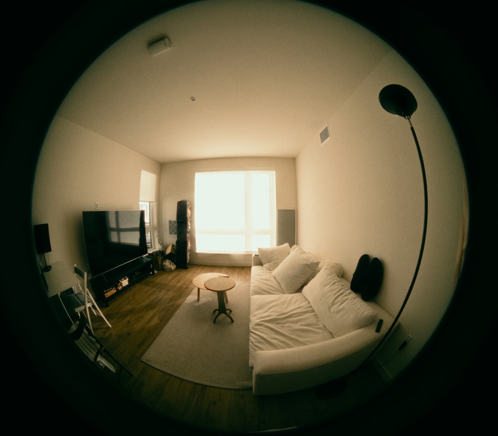 Wide interior photo used as an example of useful film location listing photography.