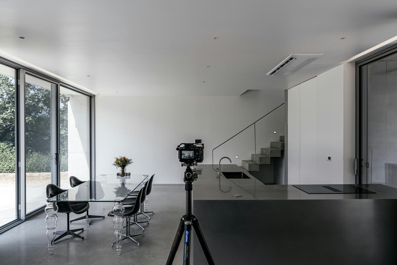 Private home interior used as an example for filming on private property.