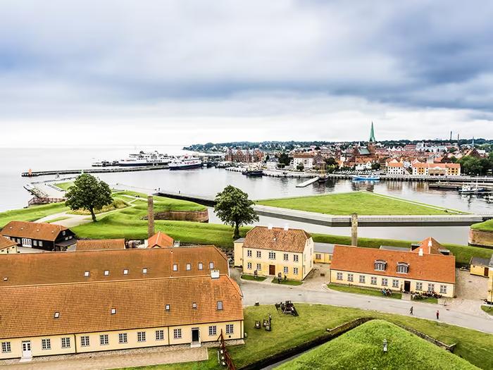 Smuk havn i Danmark