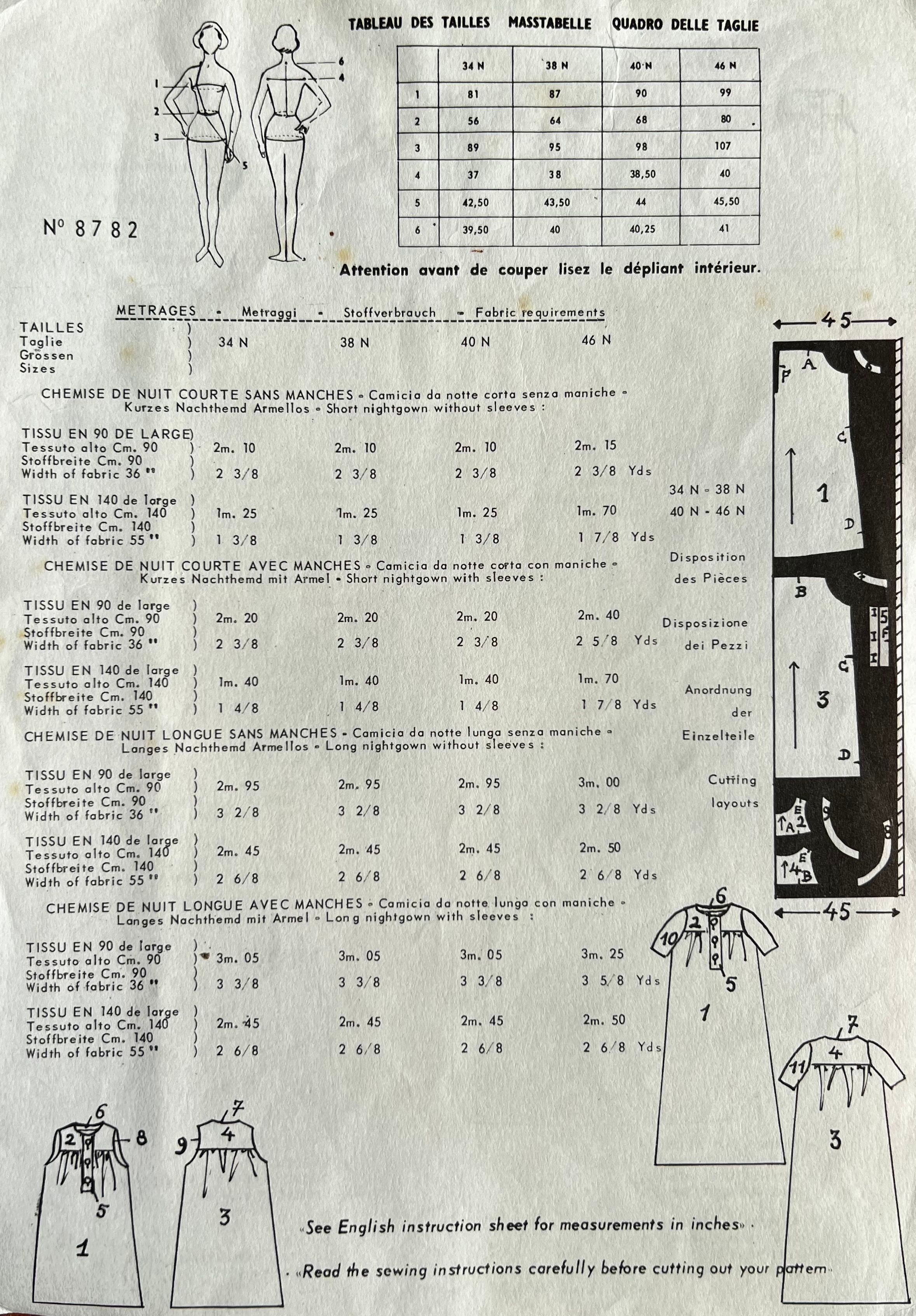 Verso de la pochette