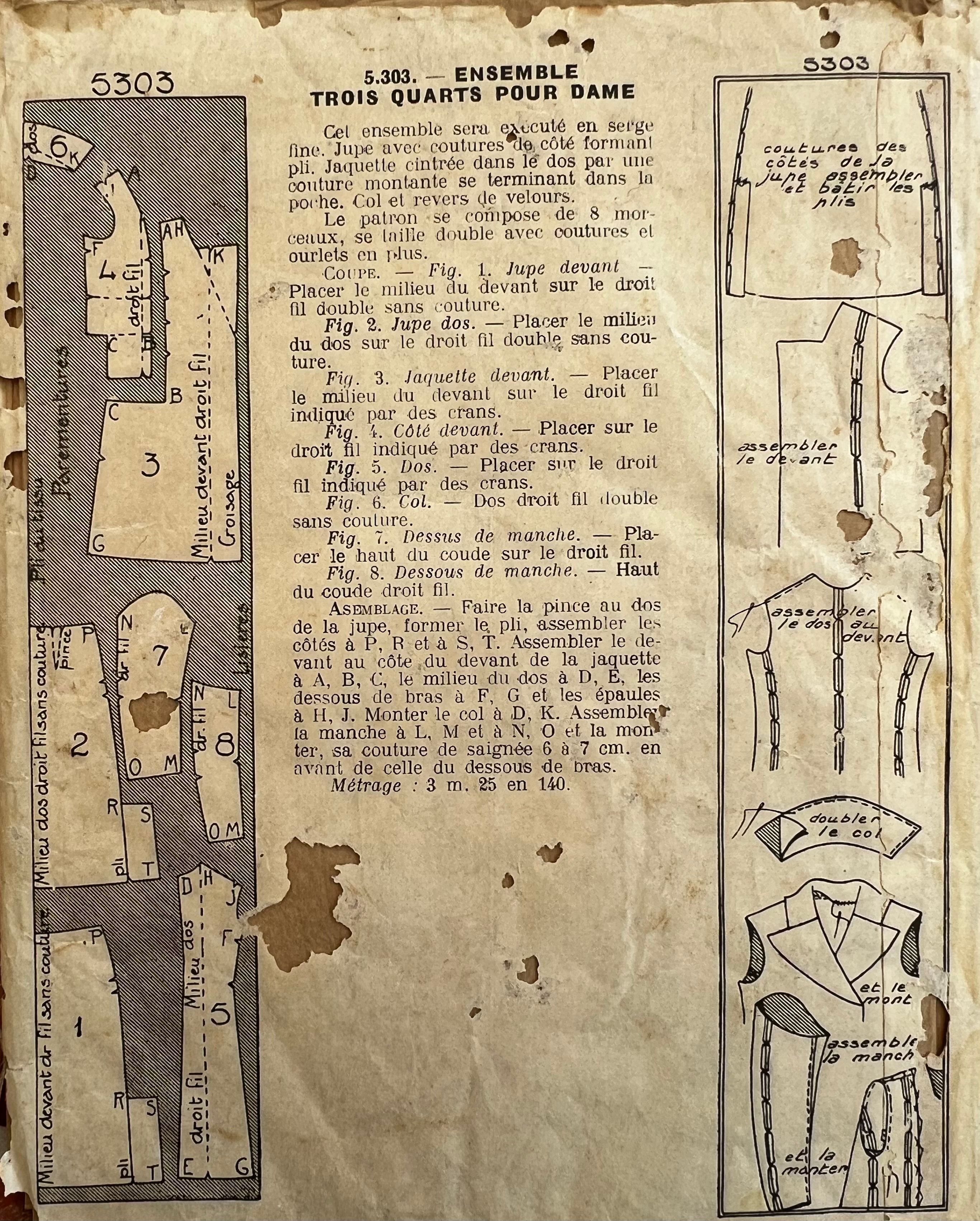 Envelope back