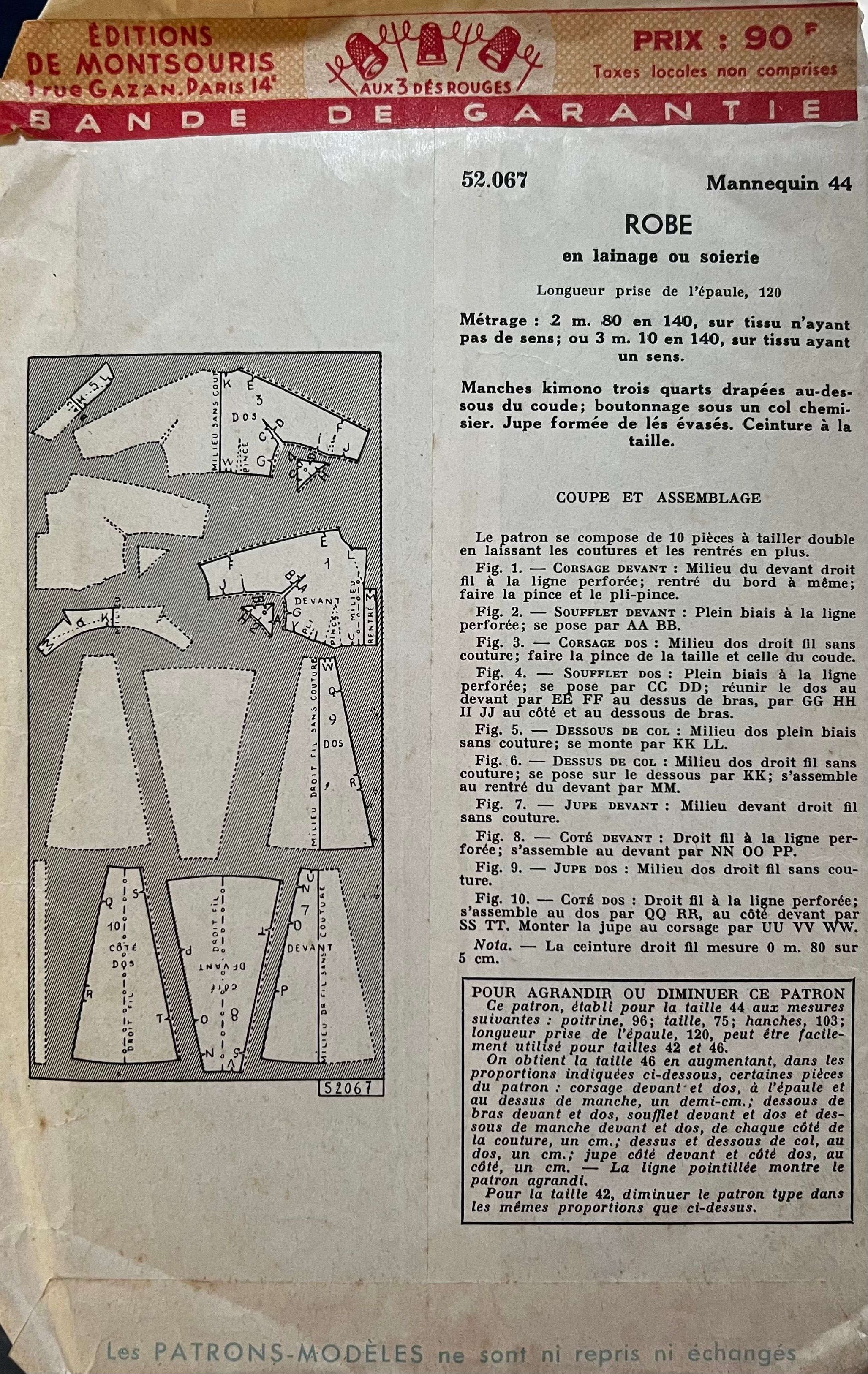 Verso de la pochette