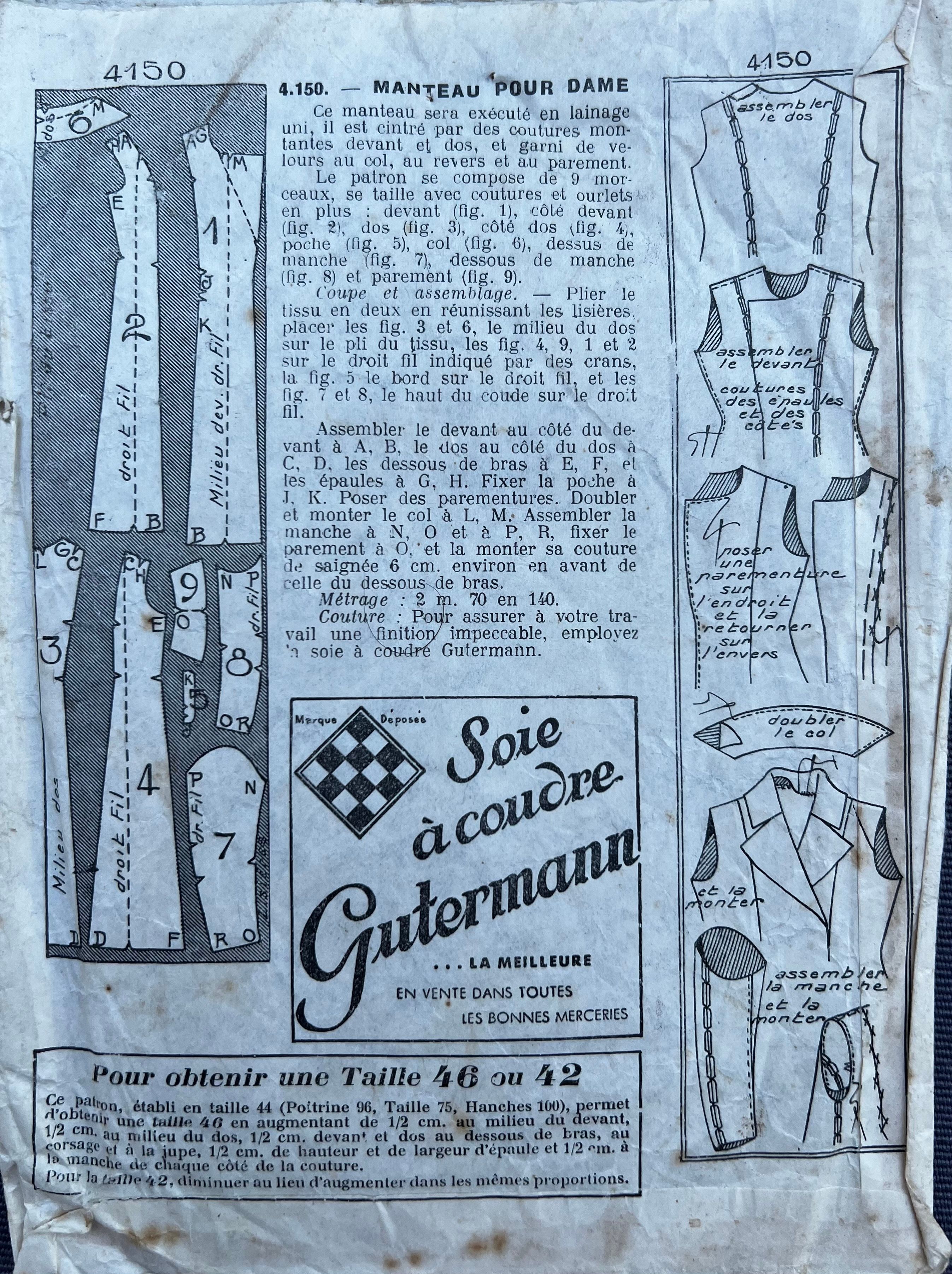 Verso de la pochette