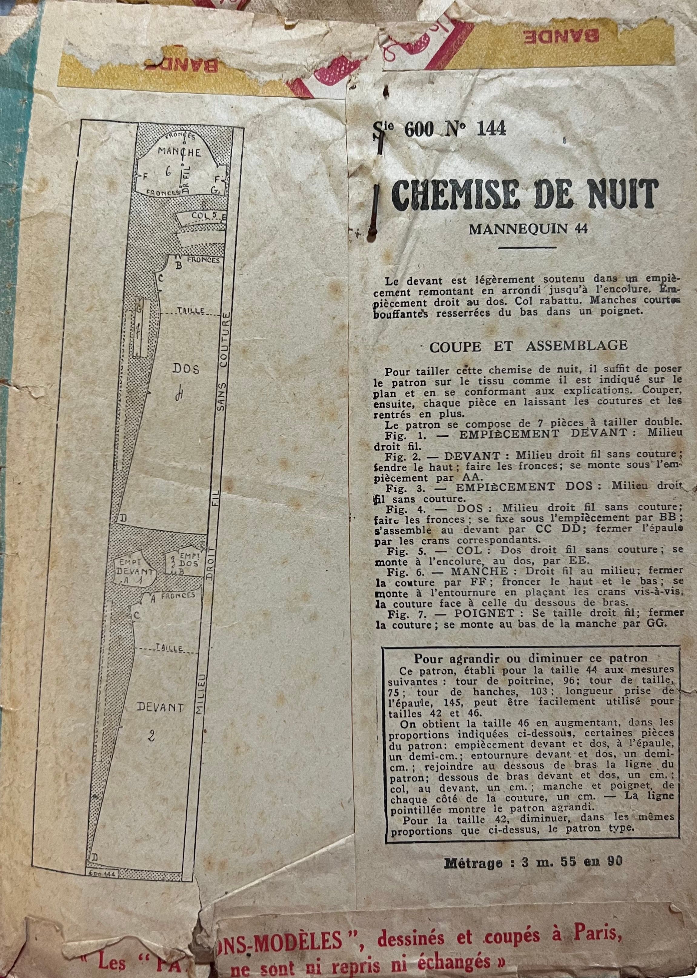 Verso de la pochette