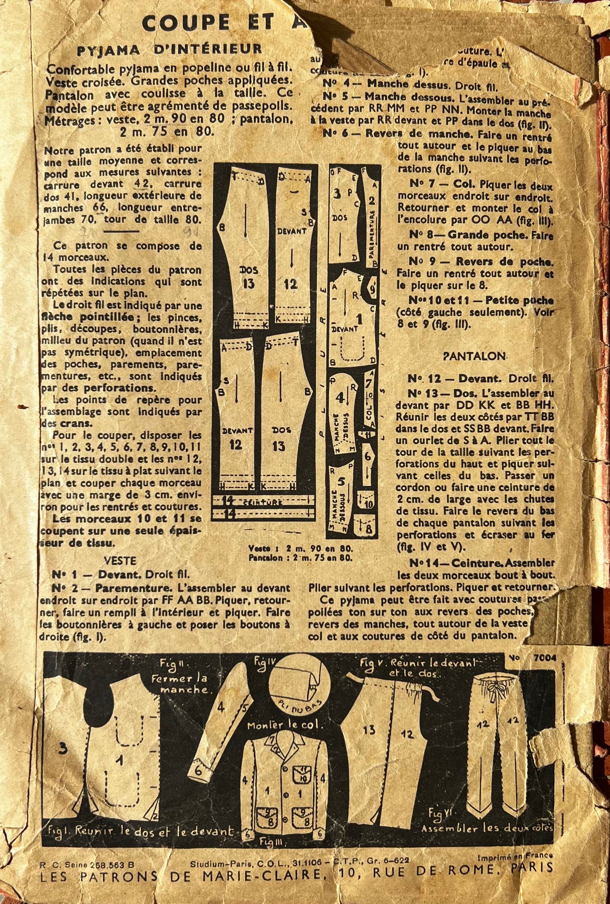 Verso de la pochette