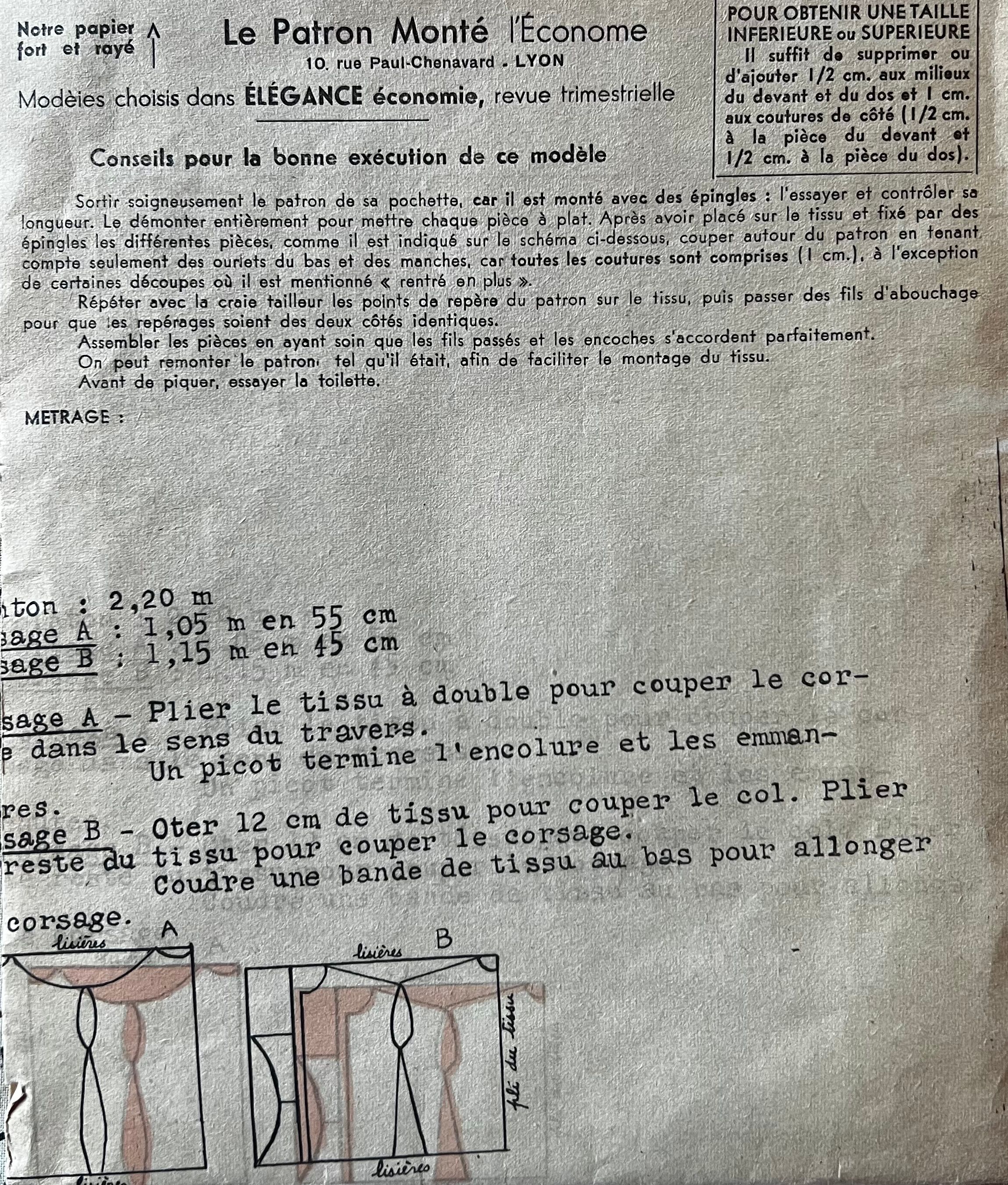 Verso de la pochette