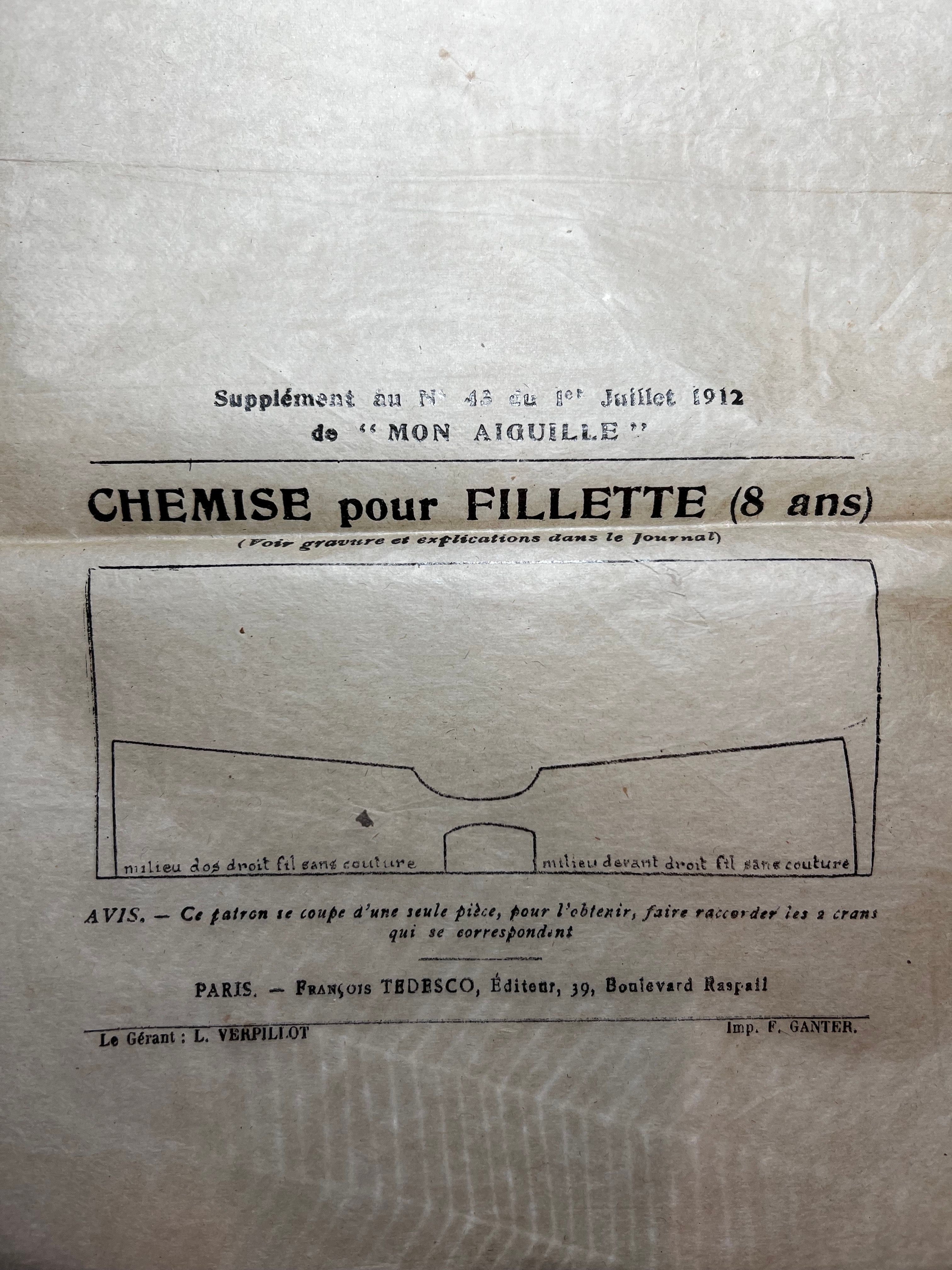 Recto de la pochette