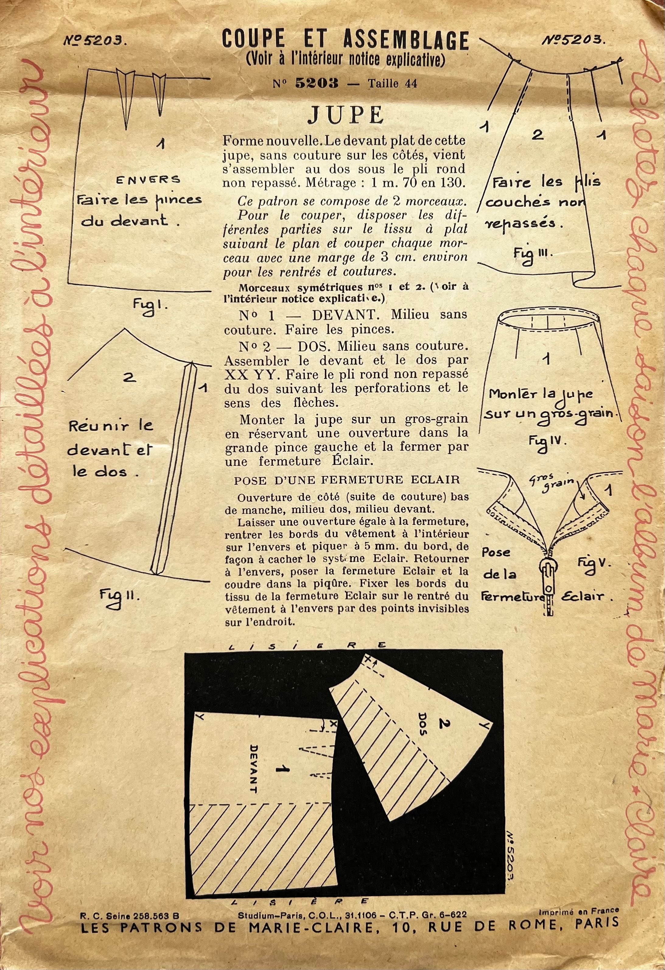 Verso de la pochette