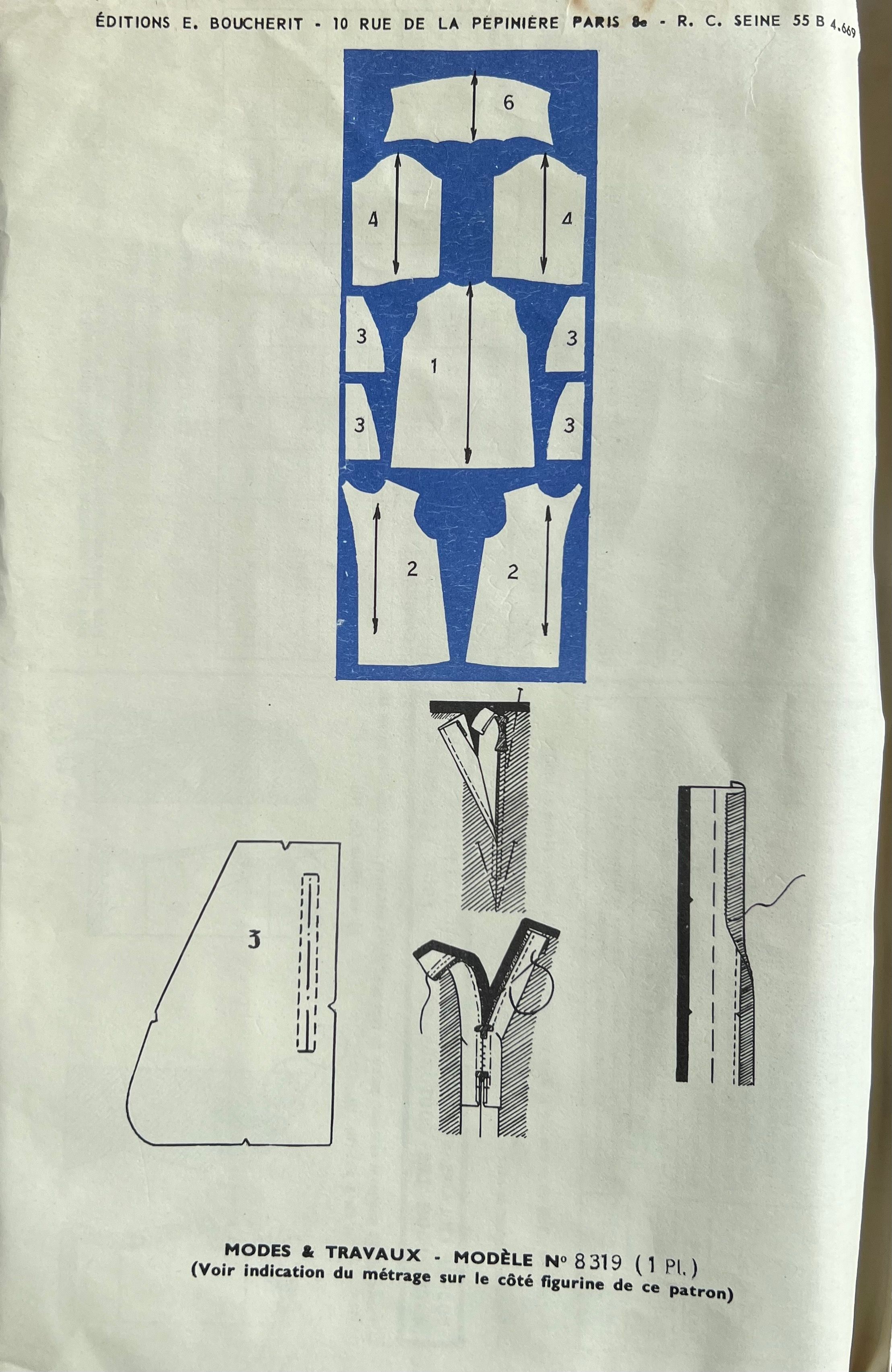 Envelope back