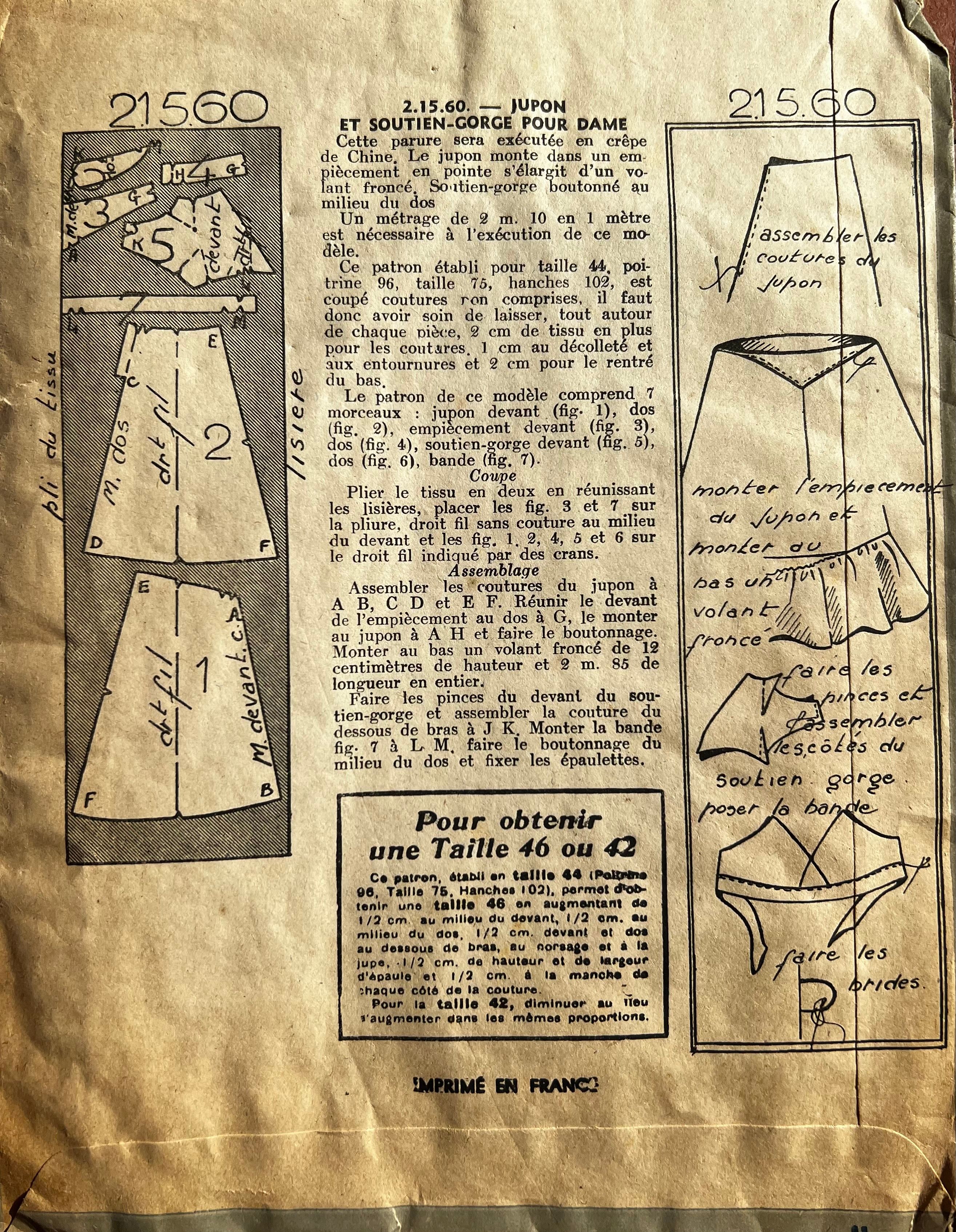 Verso de la pochette