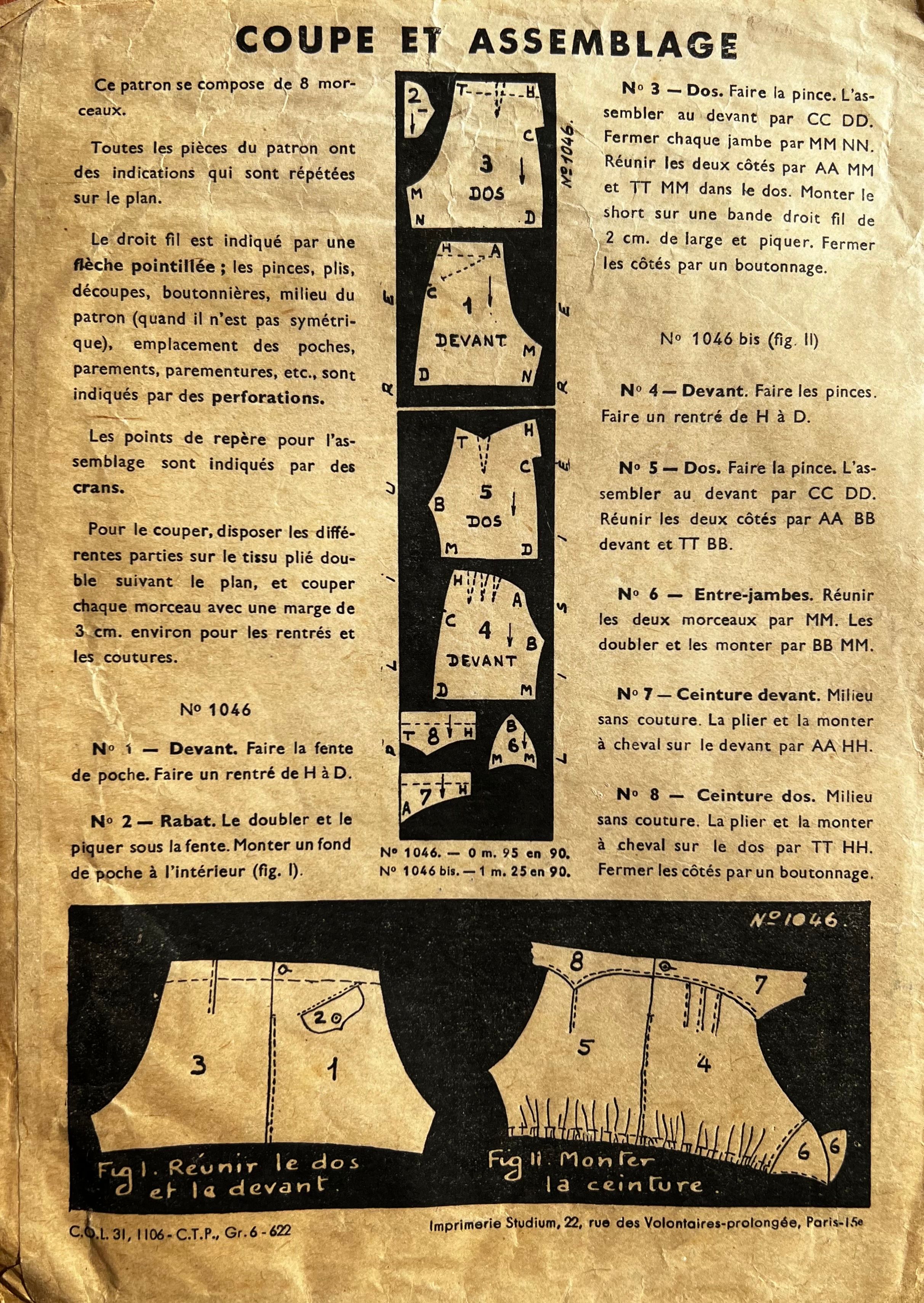 Verso de la pochette