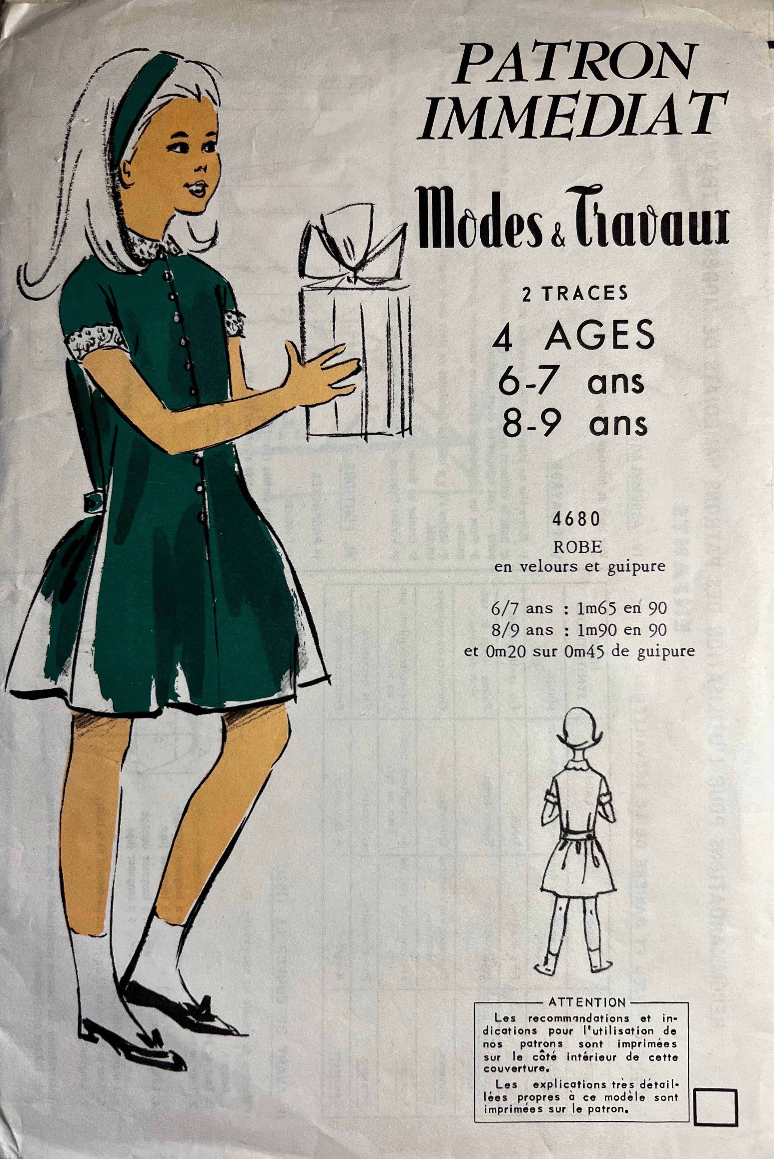 Envelope front