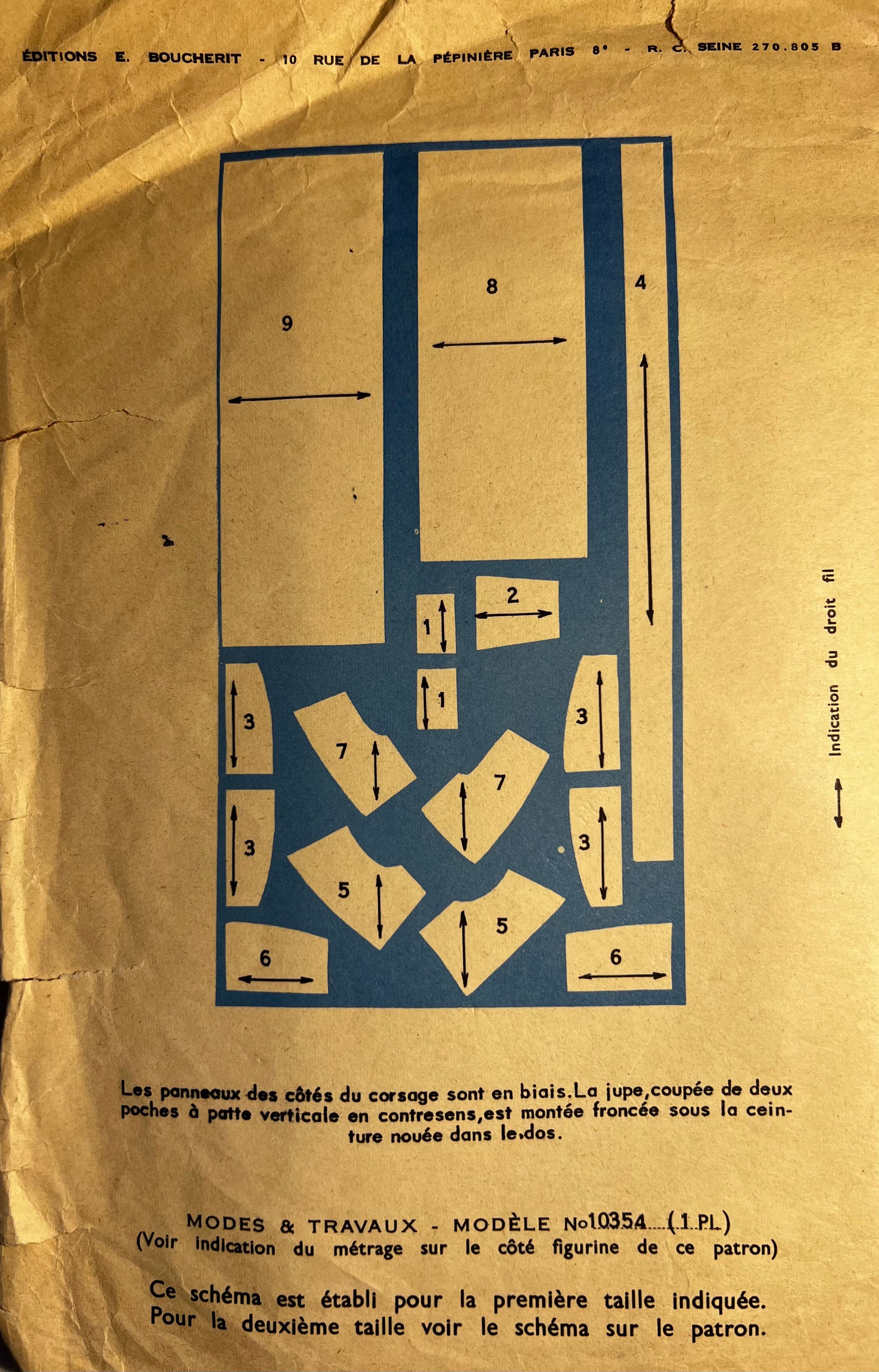 Verso de la pochette