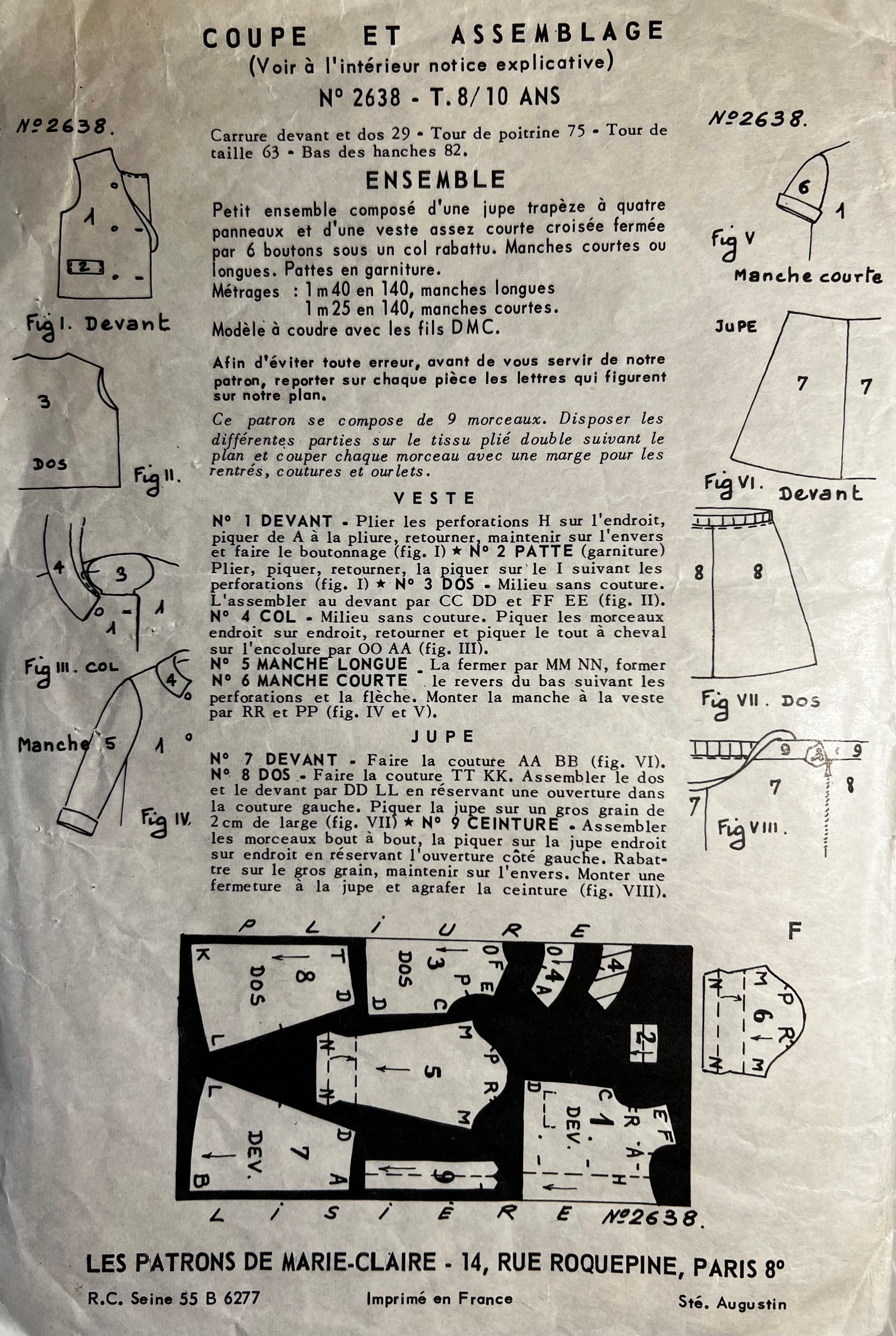 Verso de la pochette