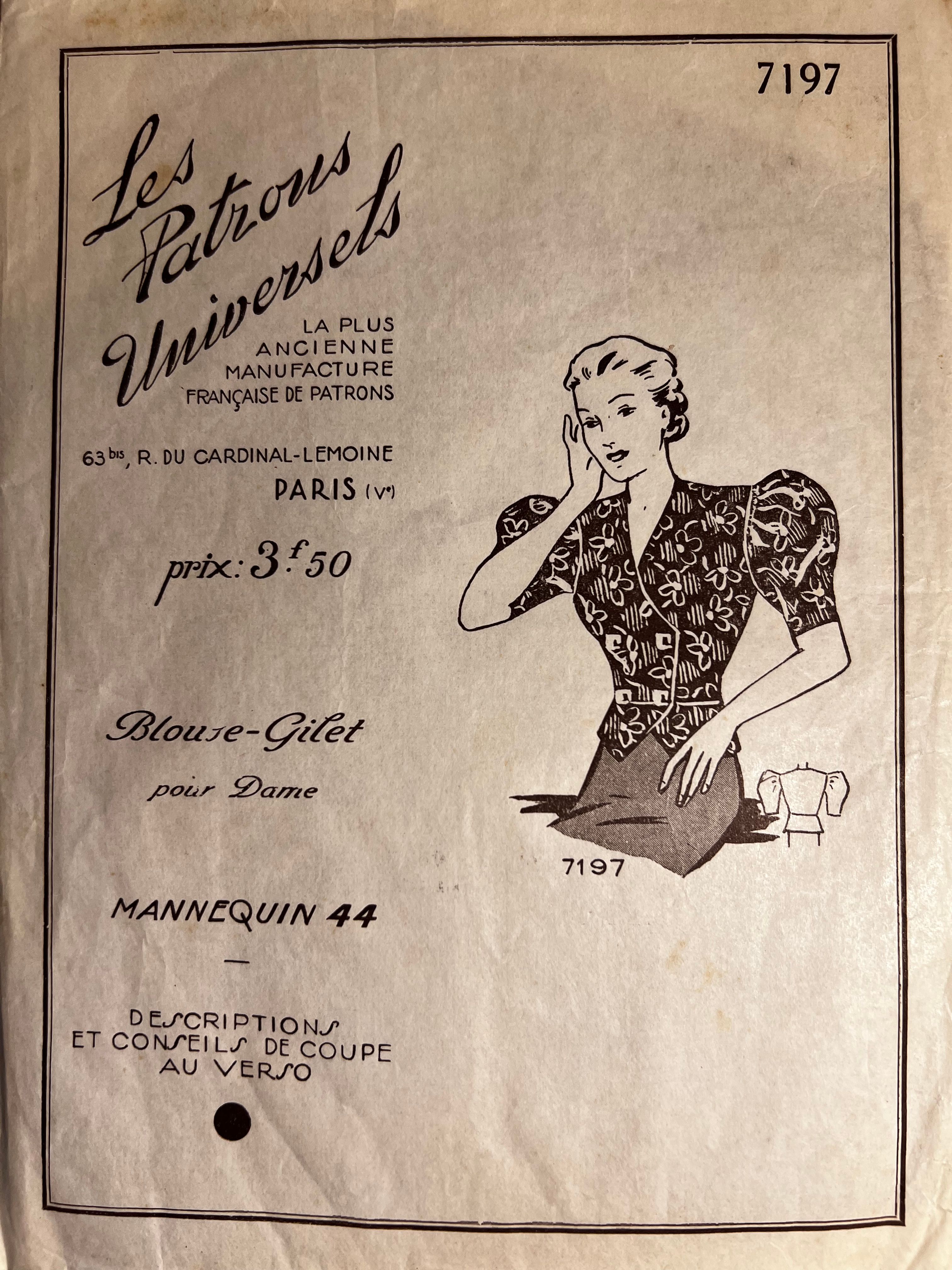 Recto de la pochette