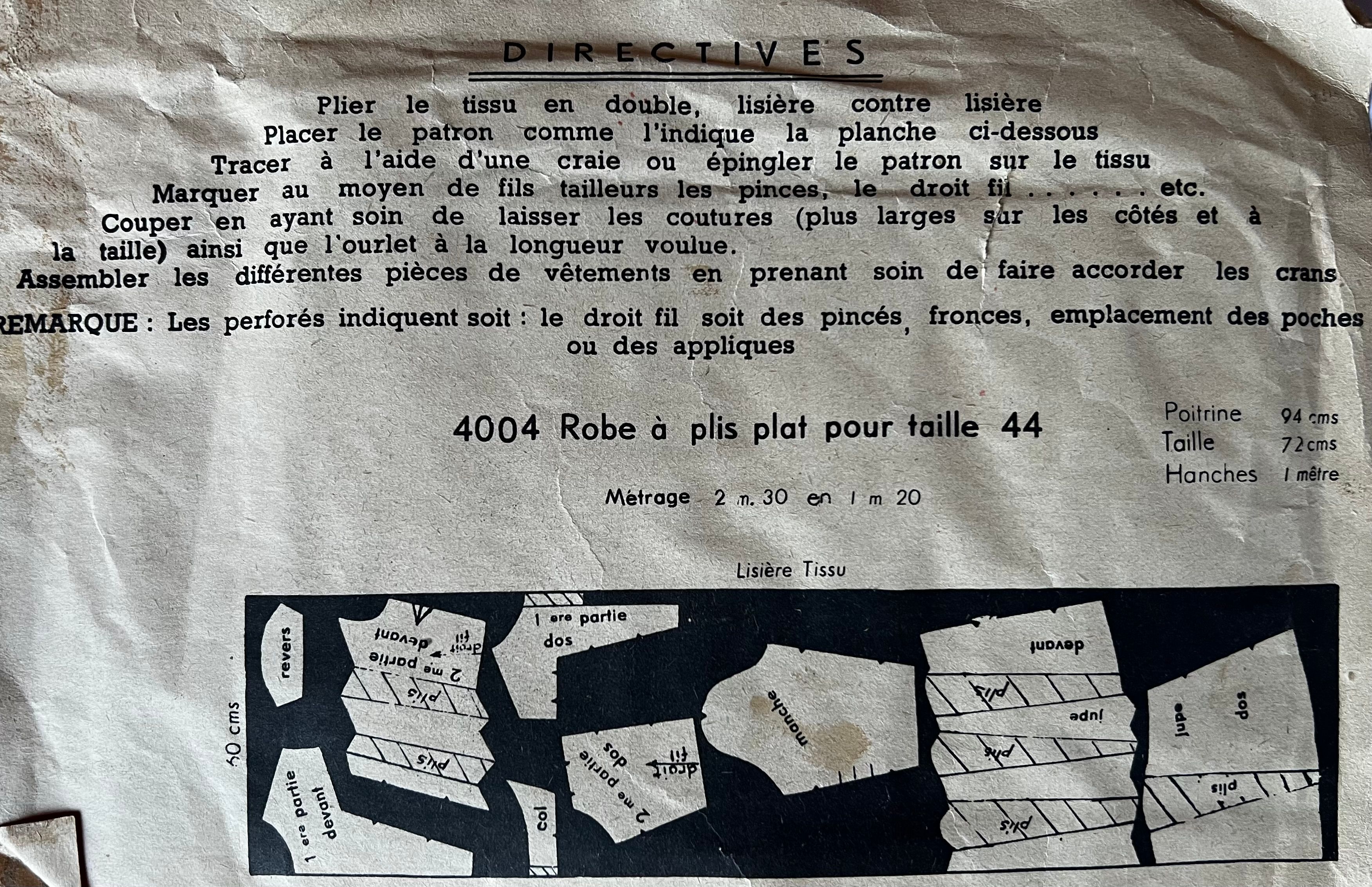 Verso de la pochette