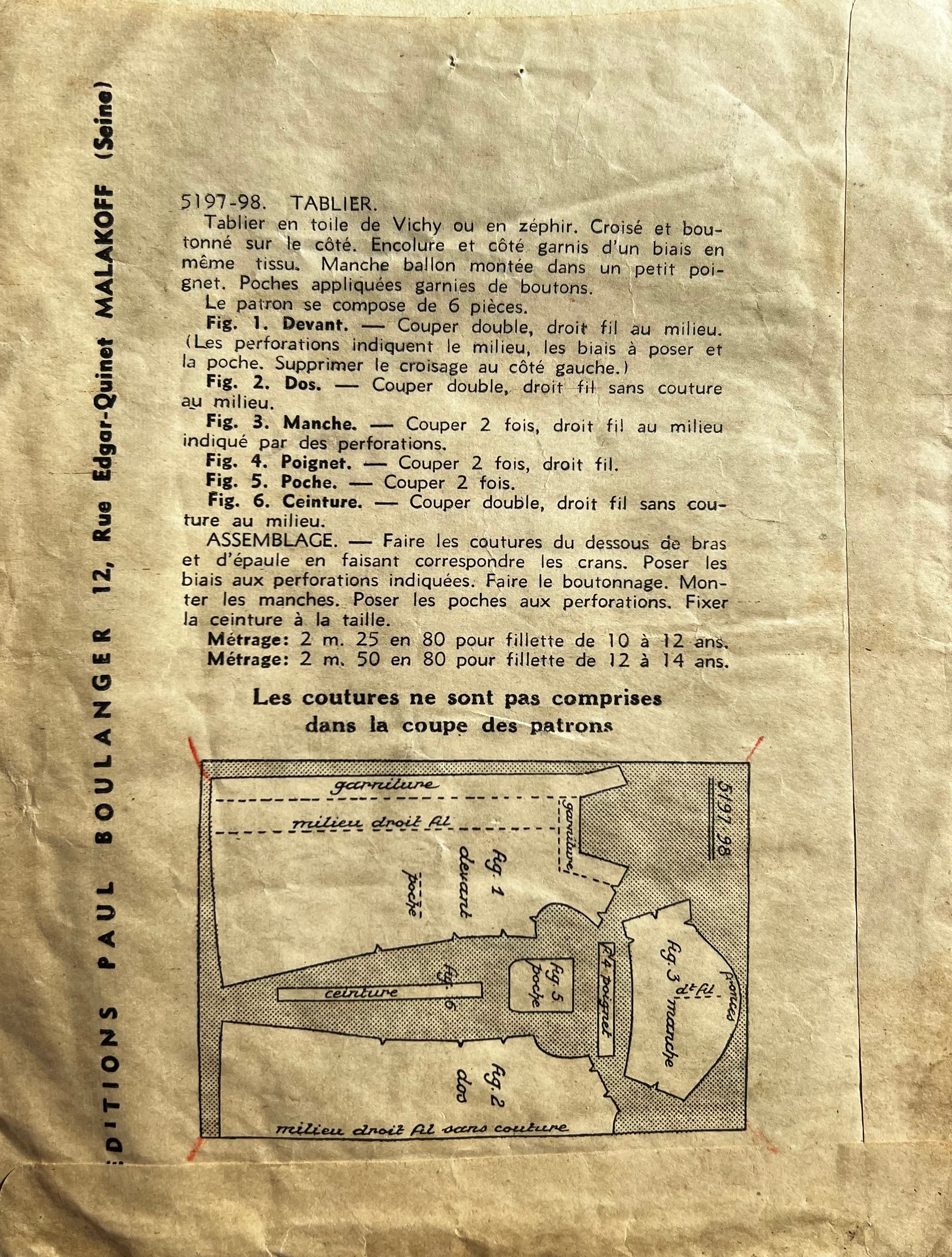 Verso de la pochette