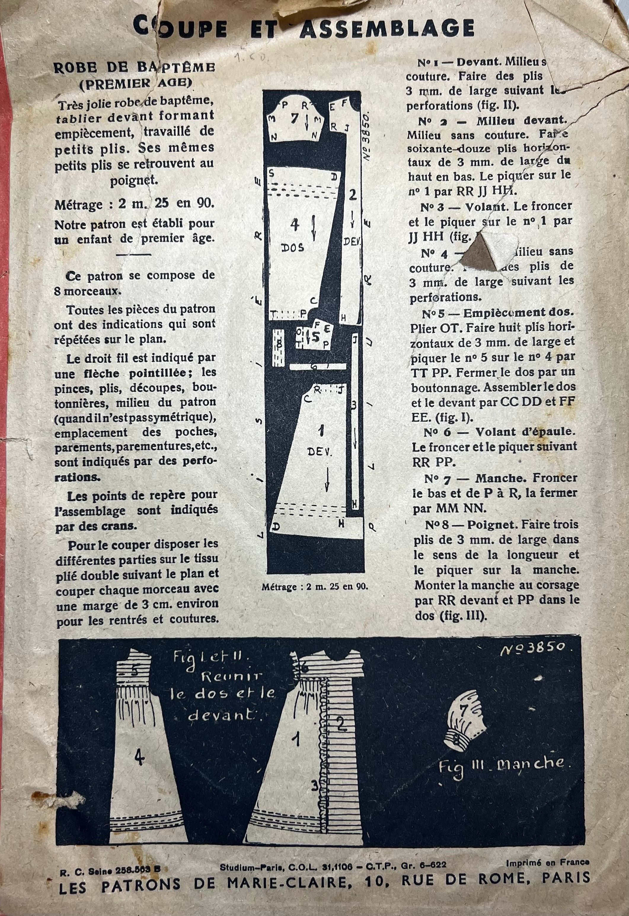 Verso de la pochette