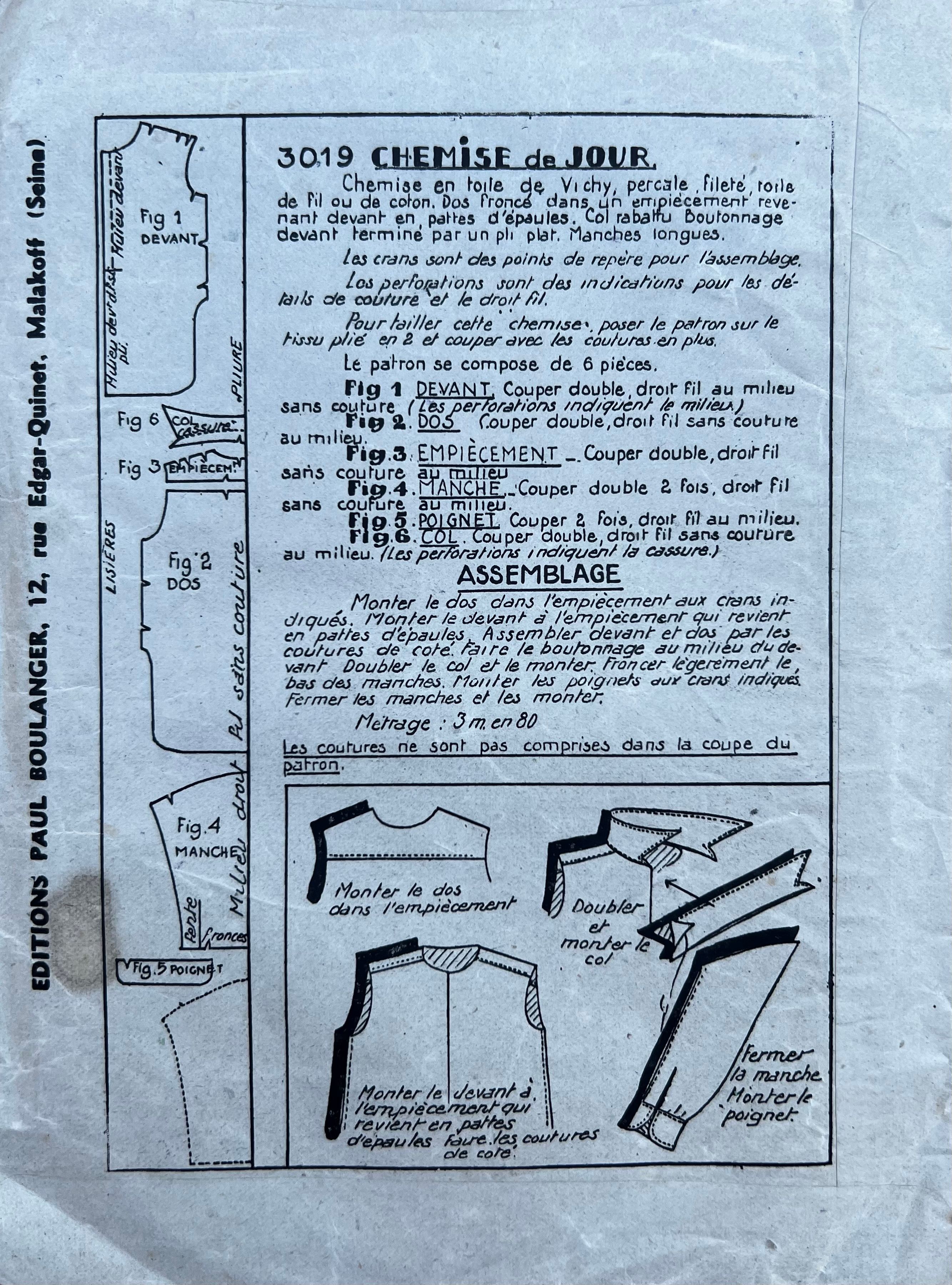 Verso de la pochette