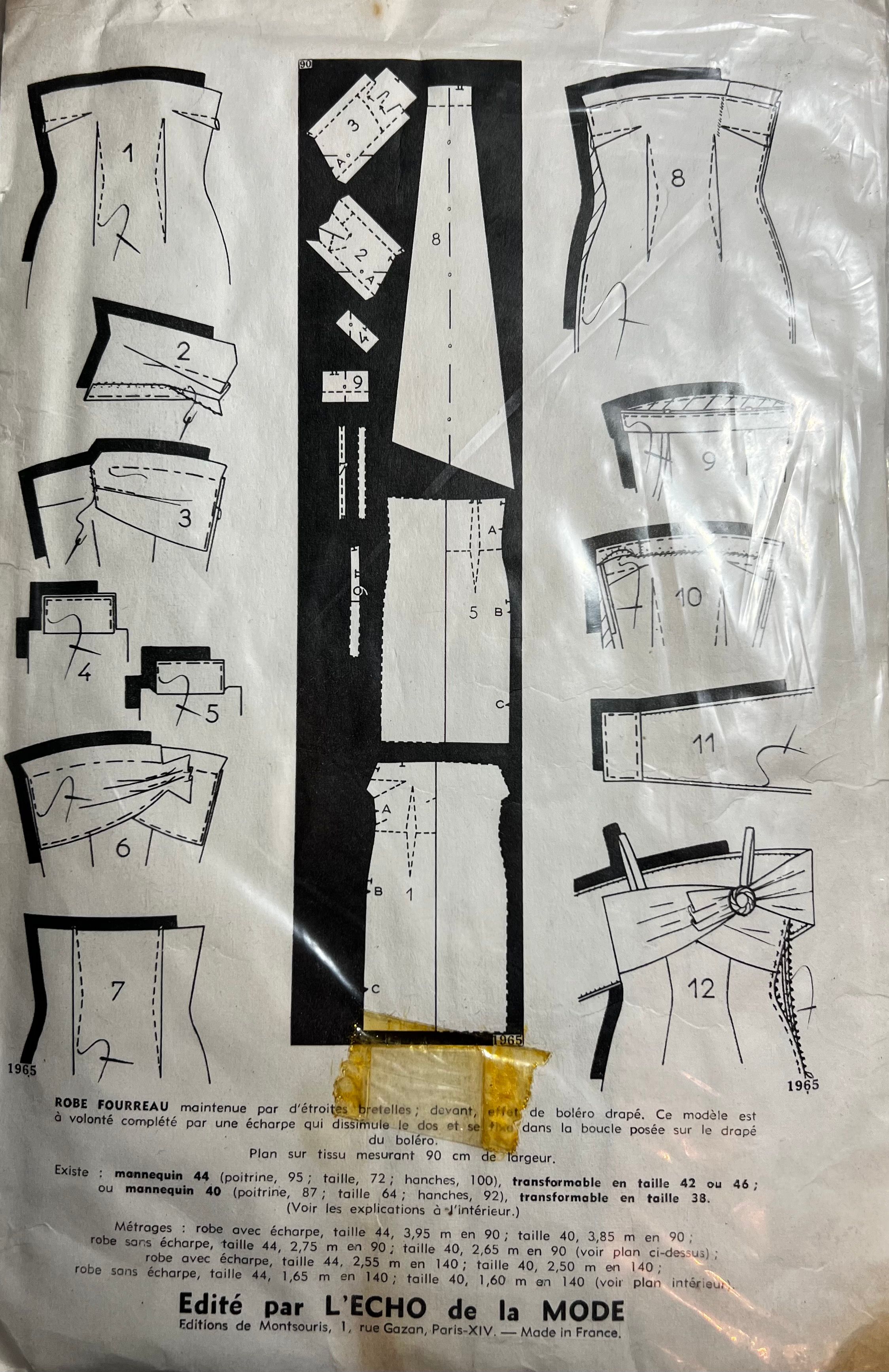 Verso de la pochette