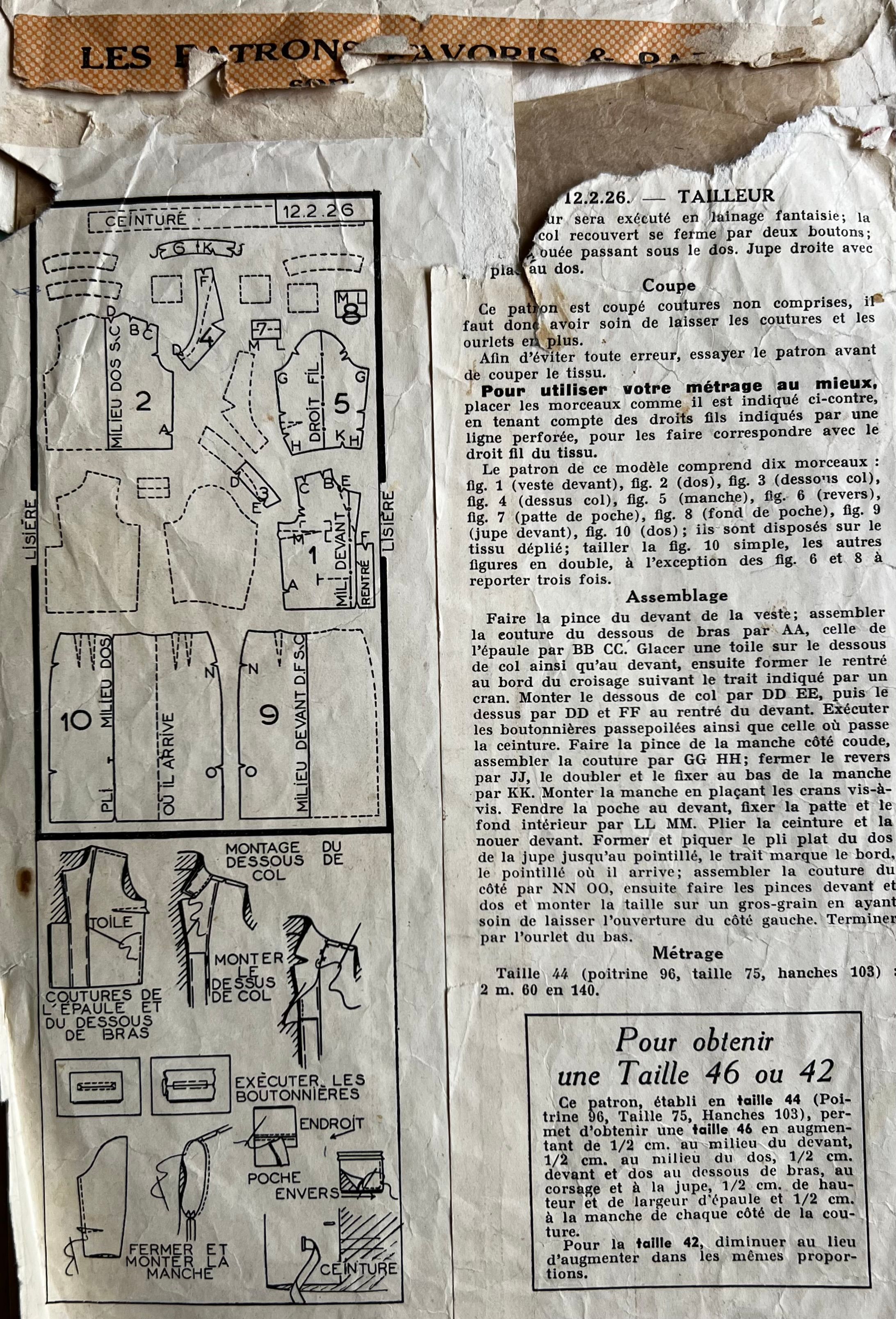 Verso de la pochette
