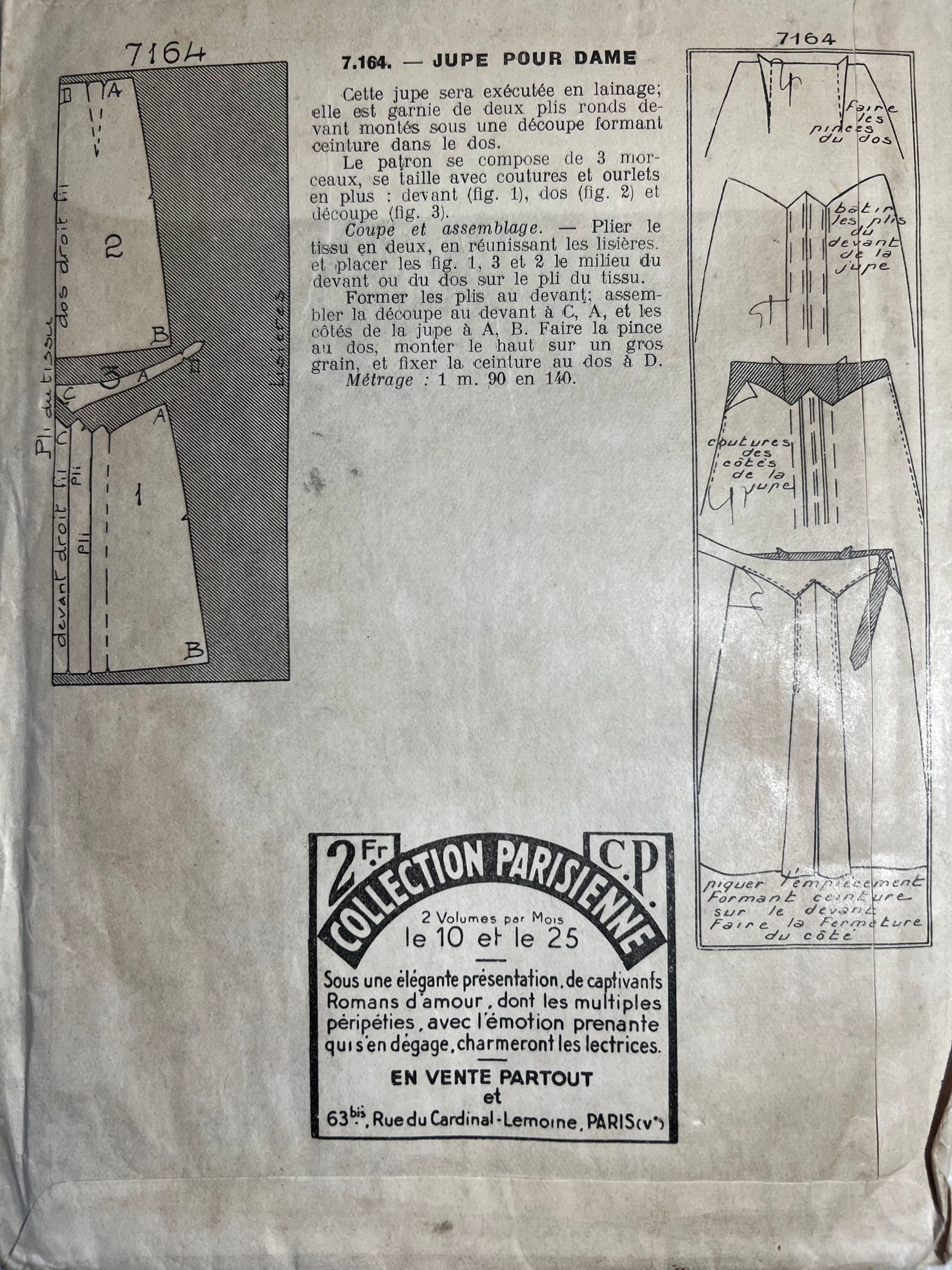 Envelope back