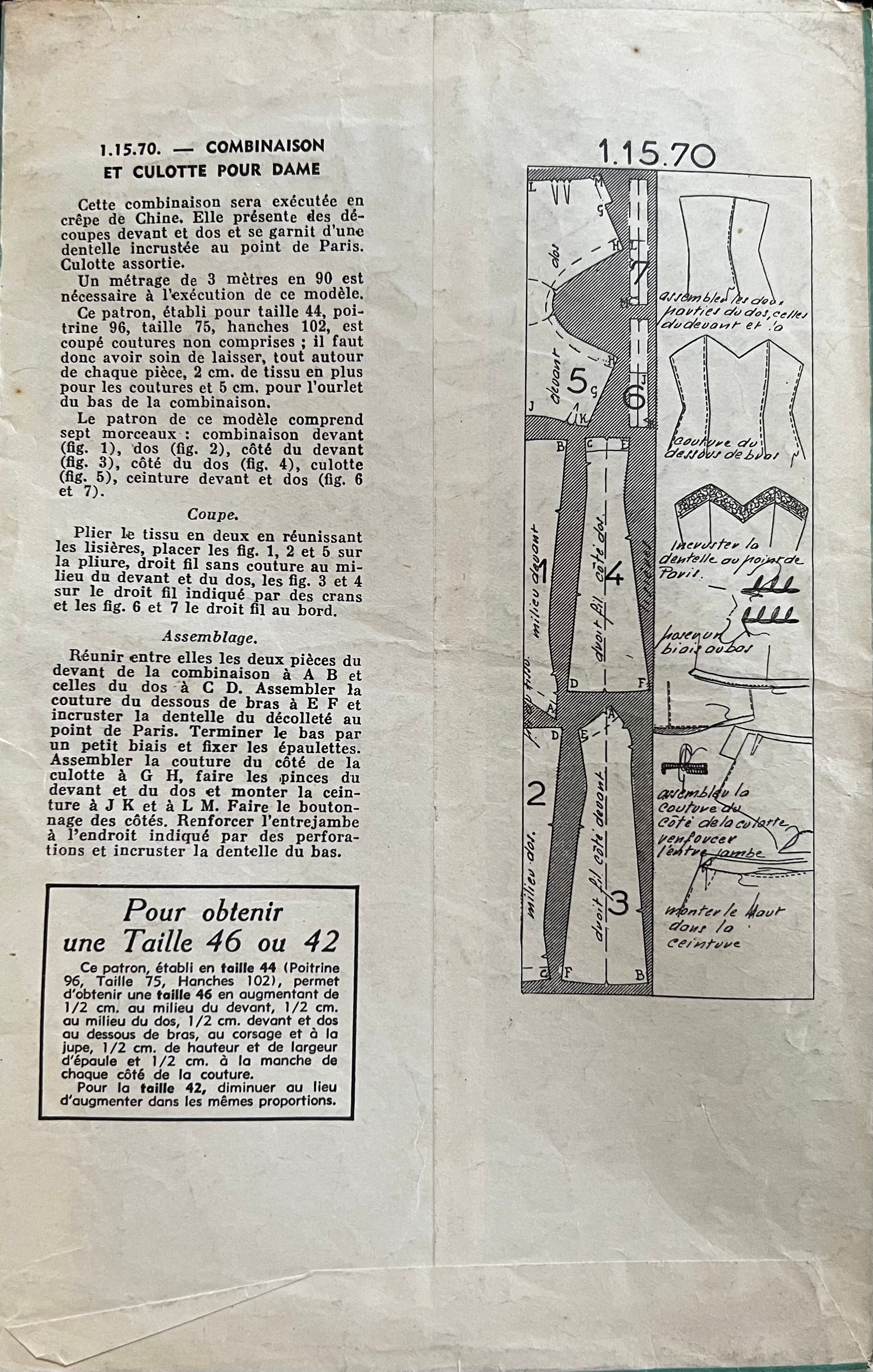 Envelope back