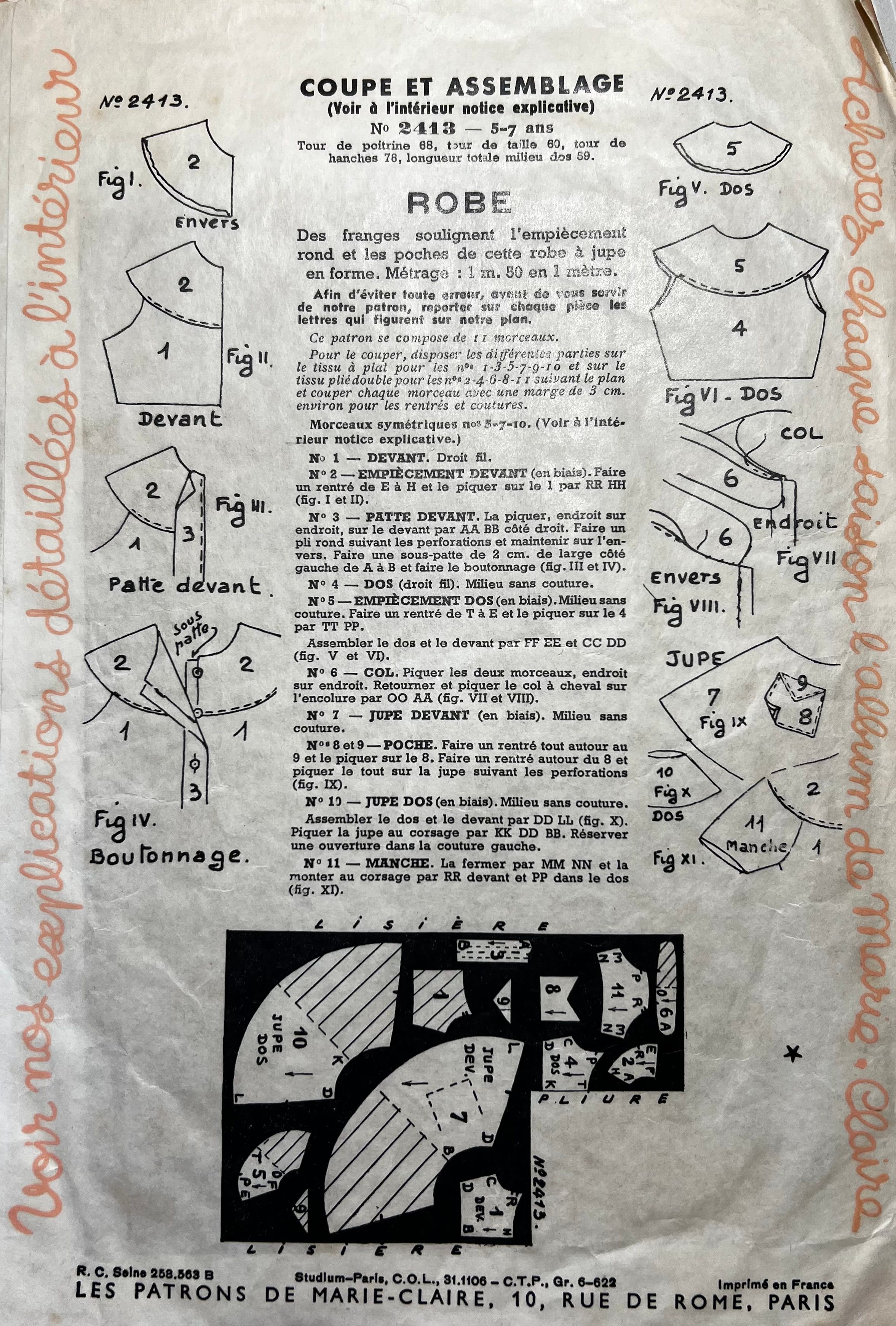 Verso de la pochette