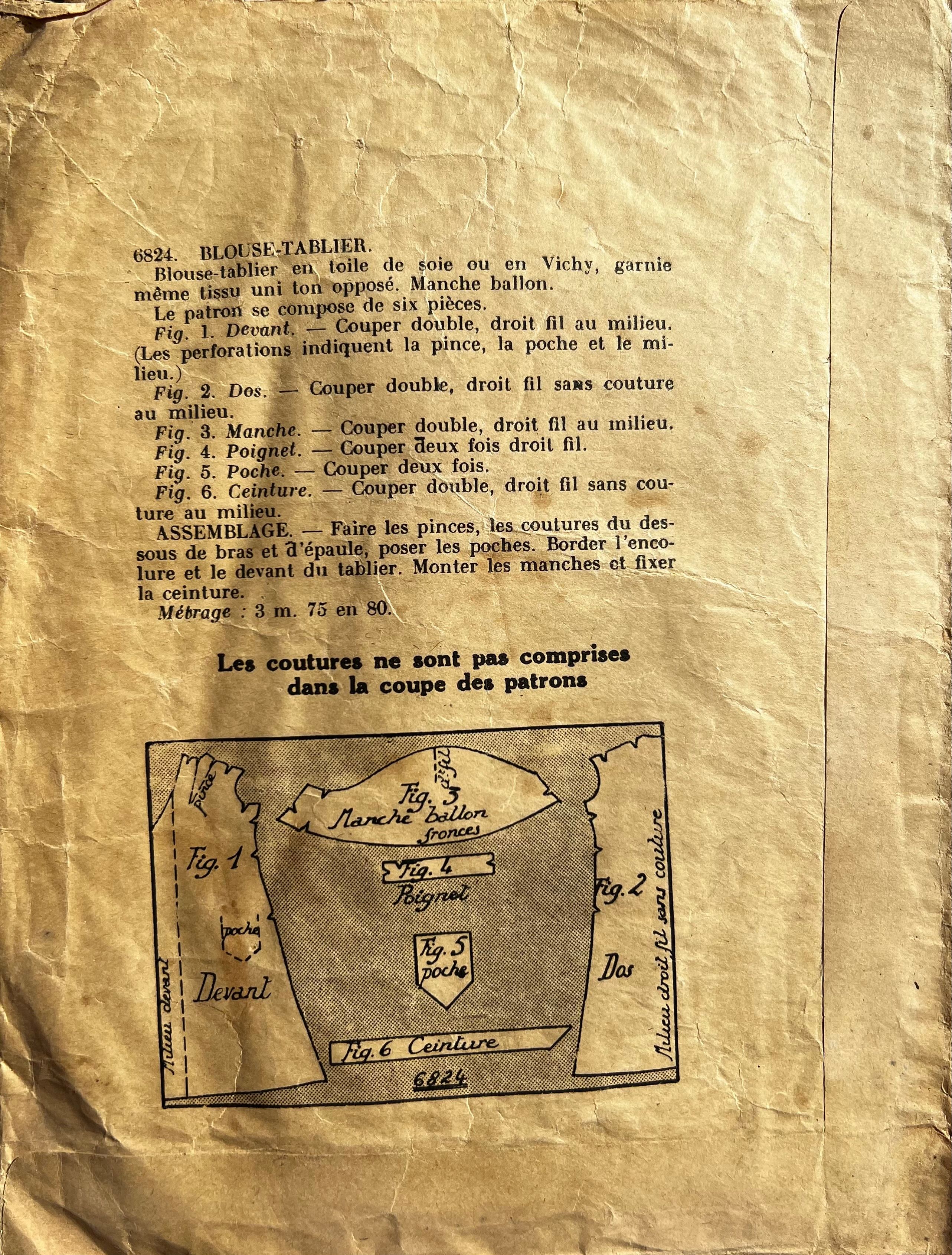Envelope back