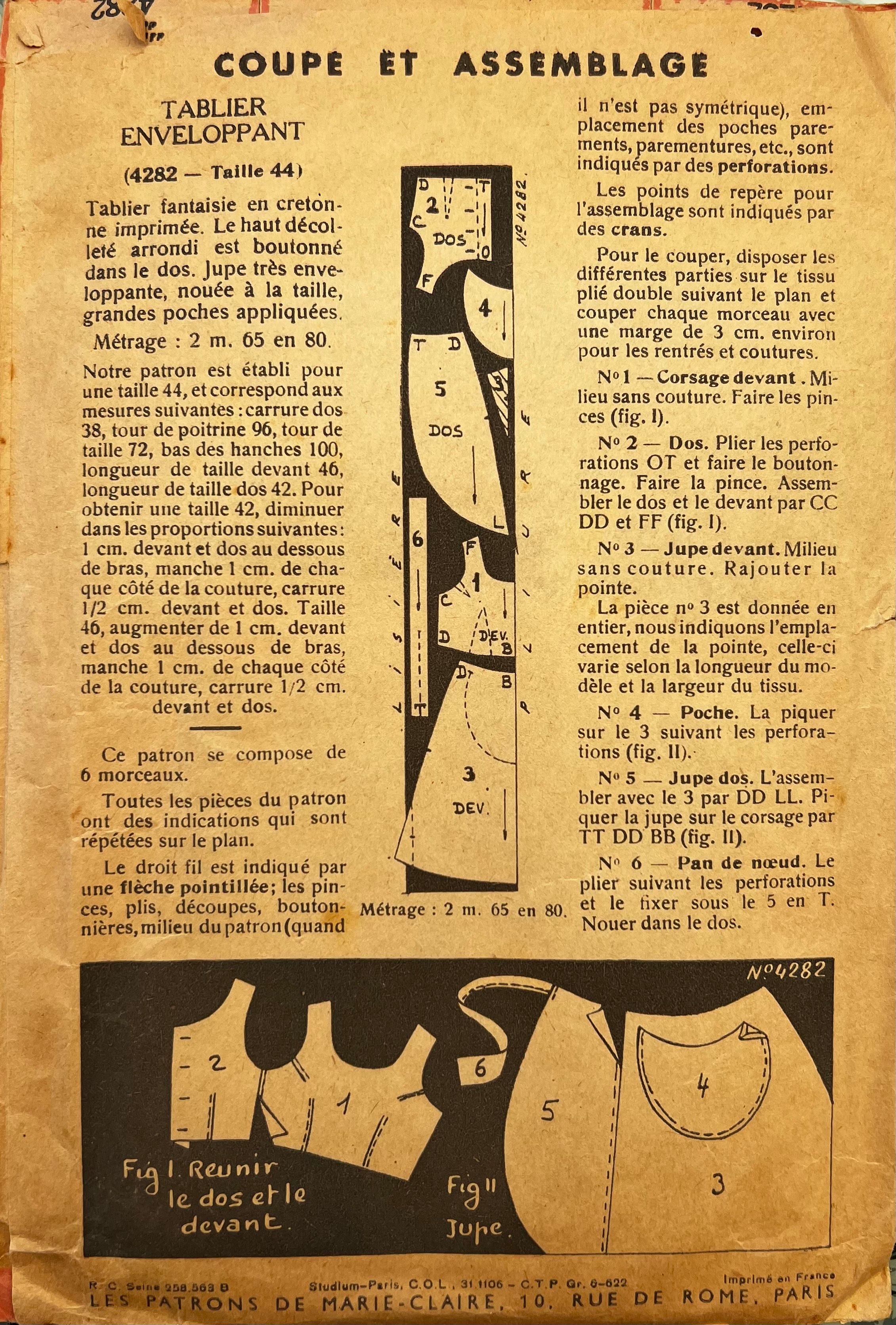 Verso de la pochette