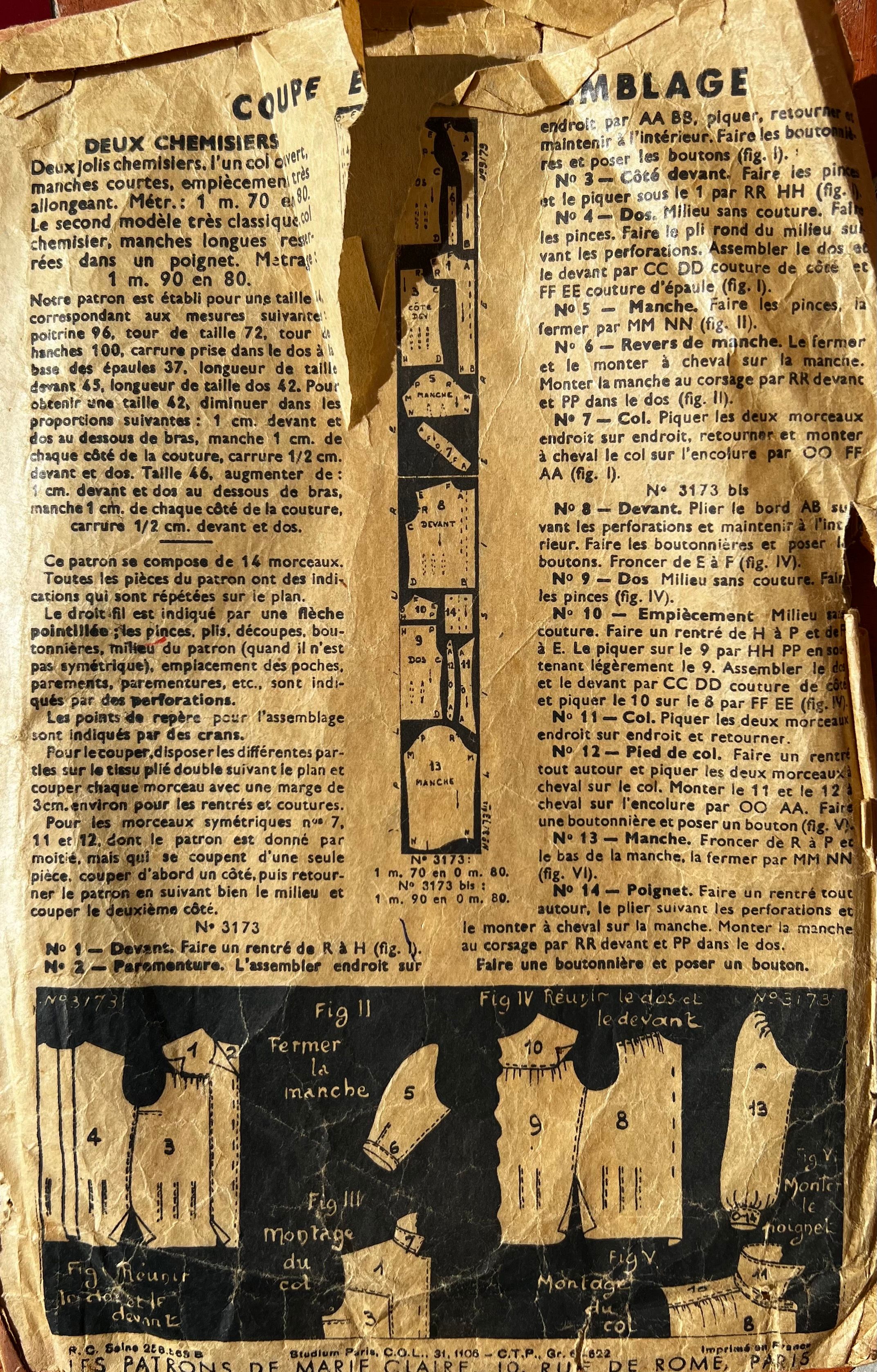 Verso de la pochette