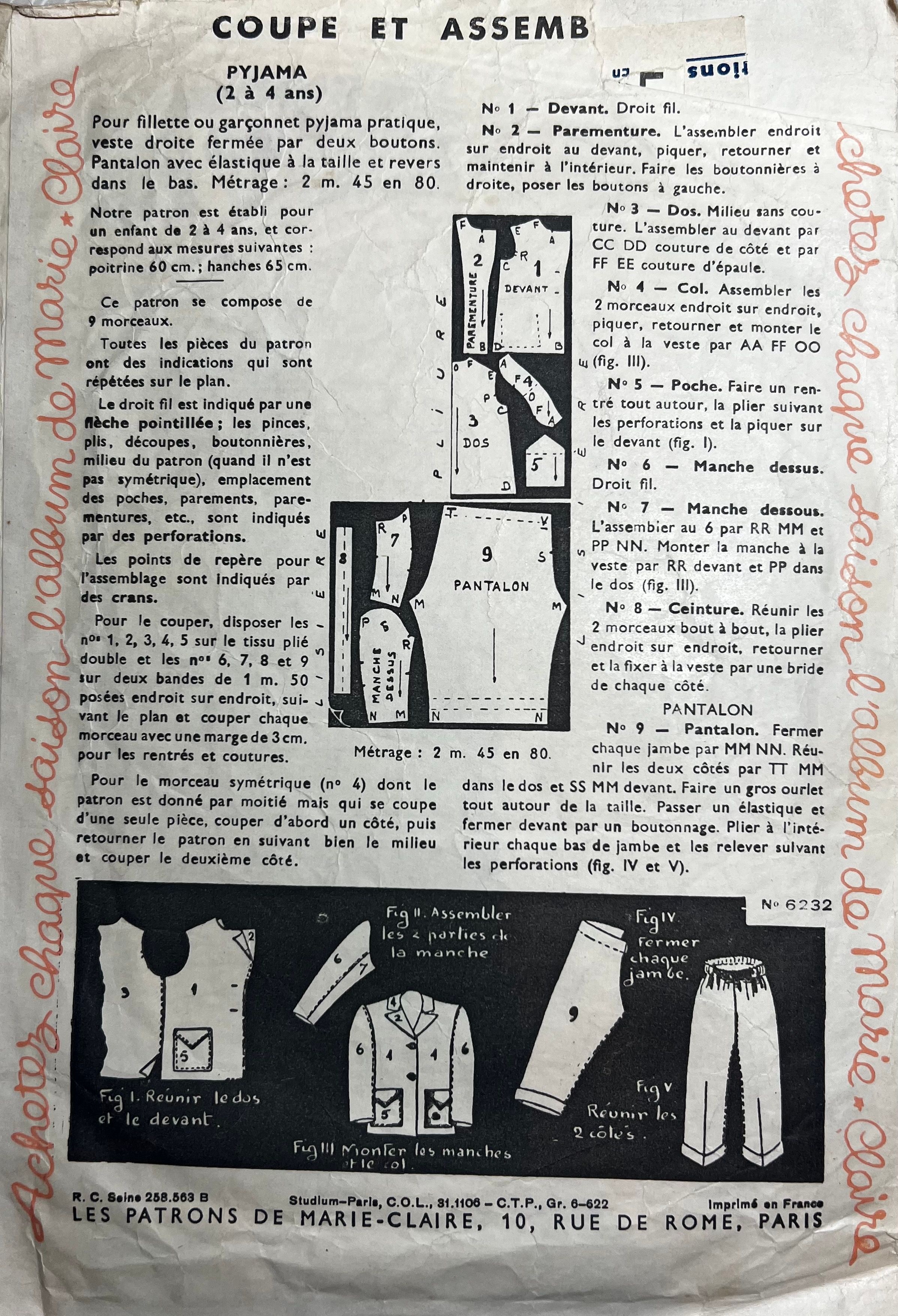 Verso de la pochette