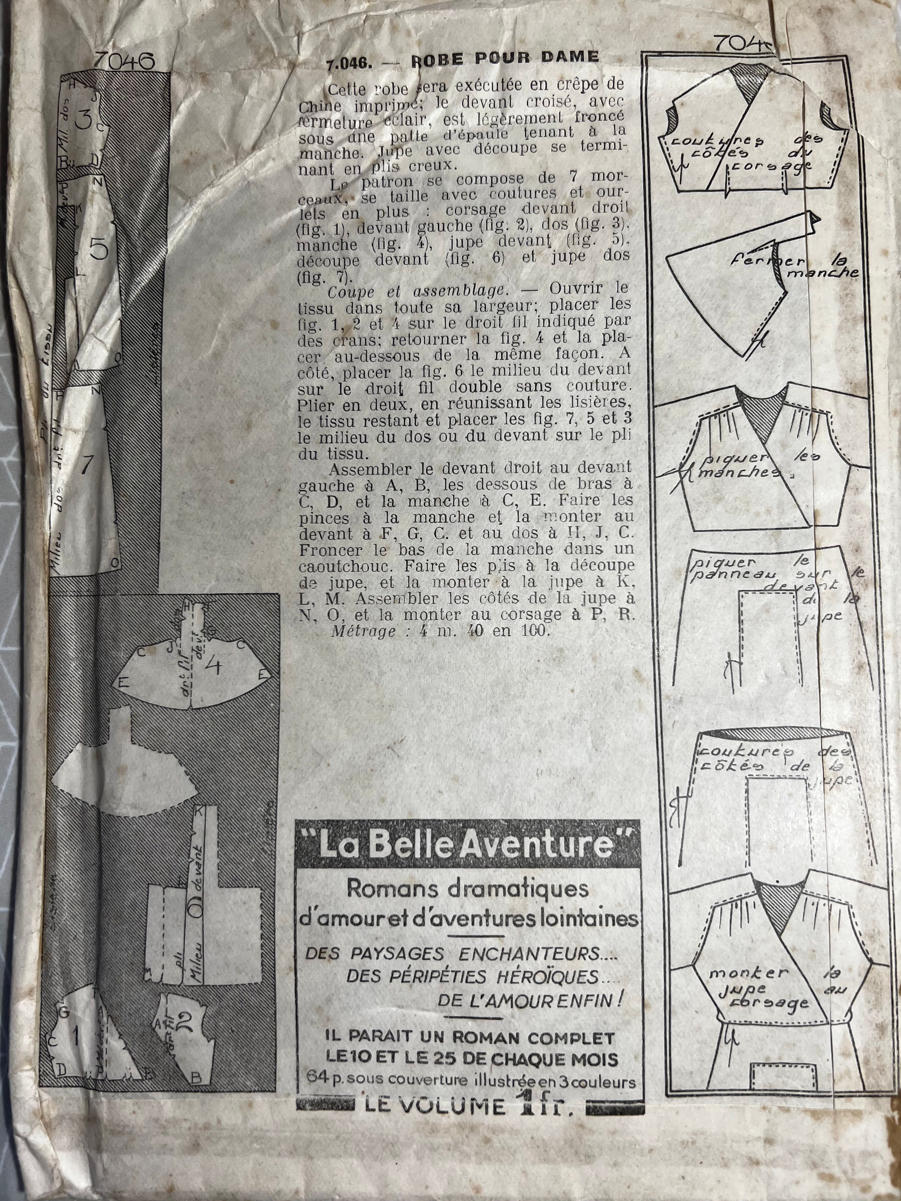 Verso de la pochette
