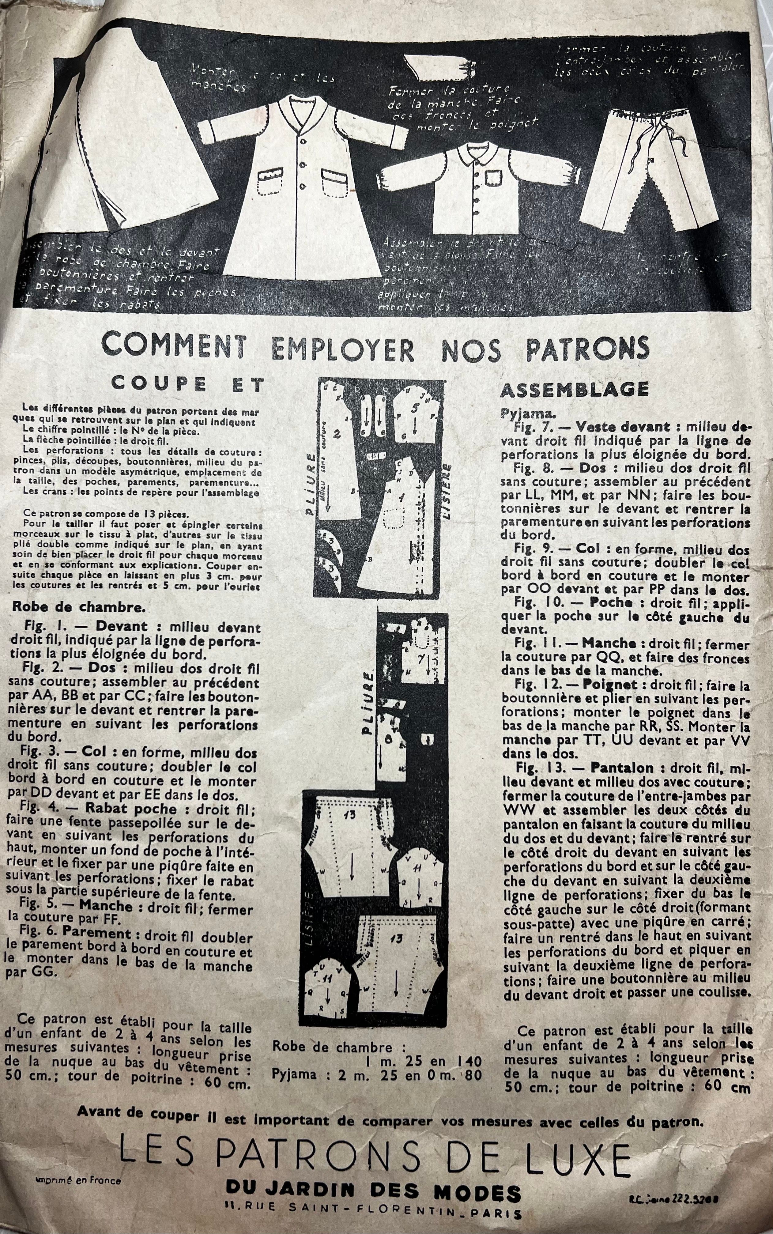 Verso de la pochette