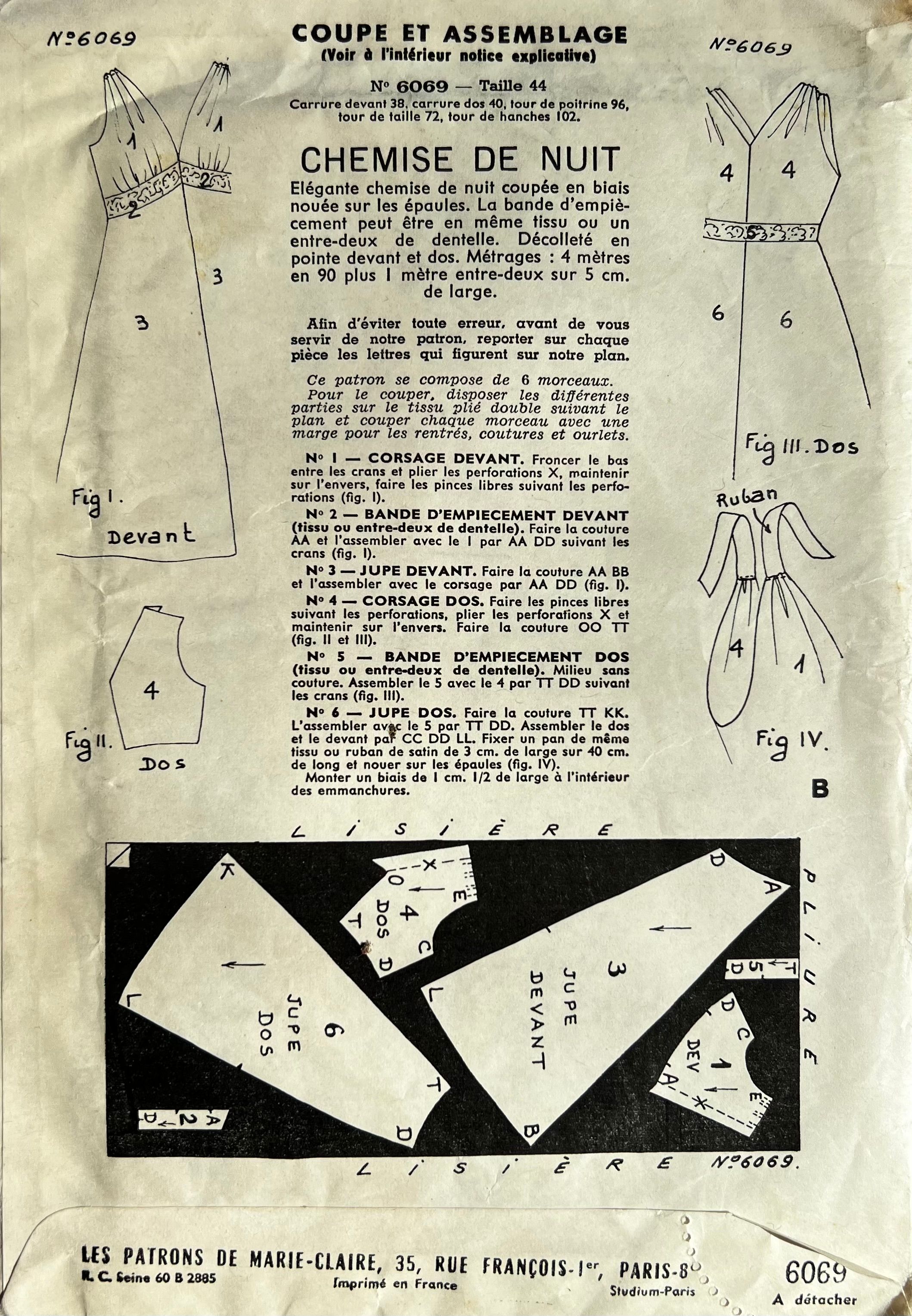 Verso de la pochette