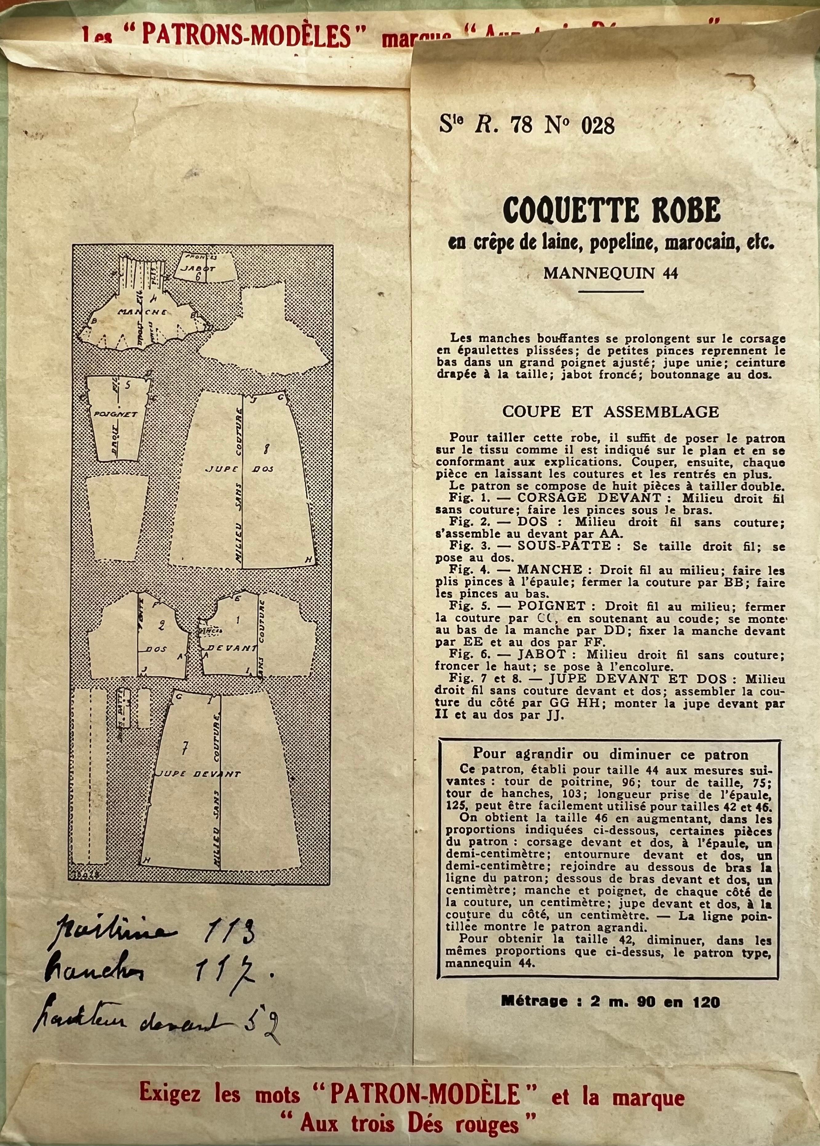 Envelope back