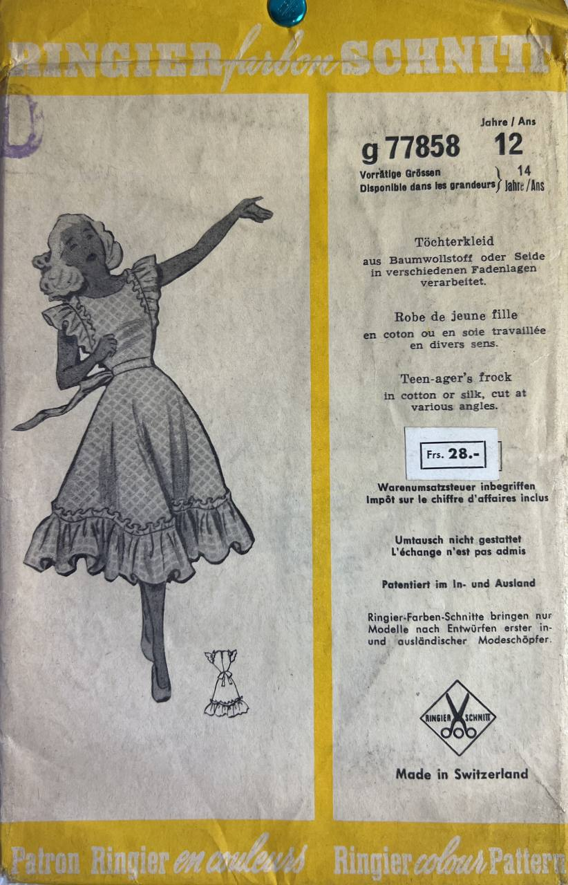Recto de la pochette