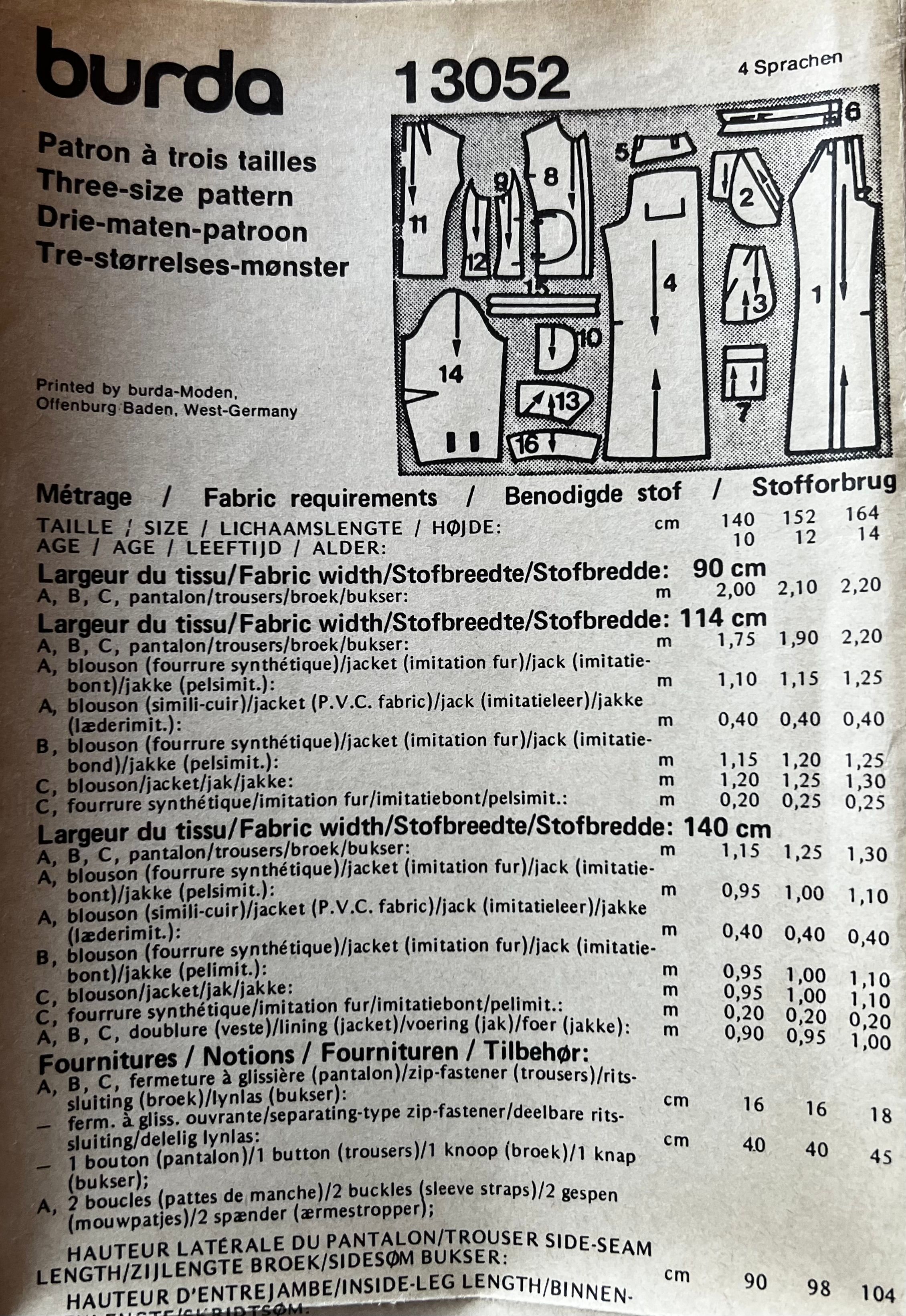 Verso de la pochette