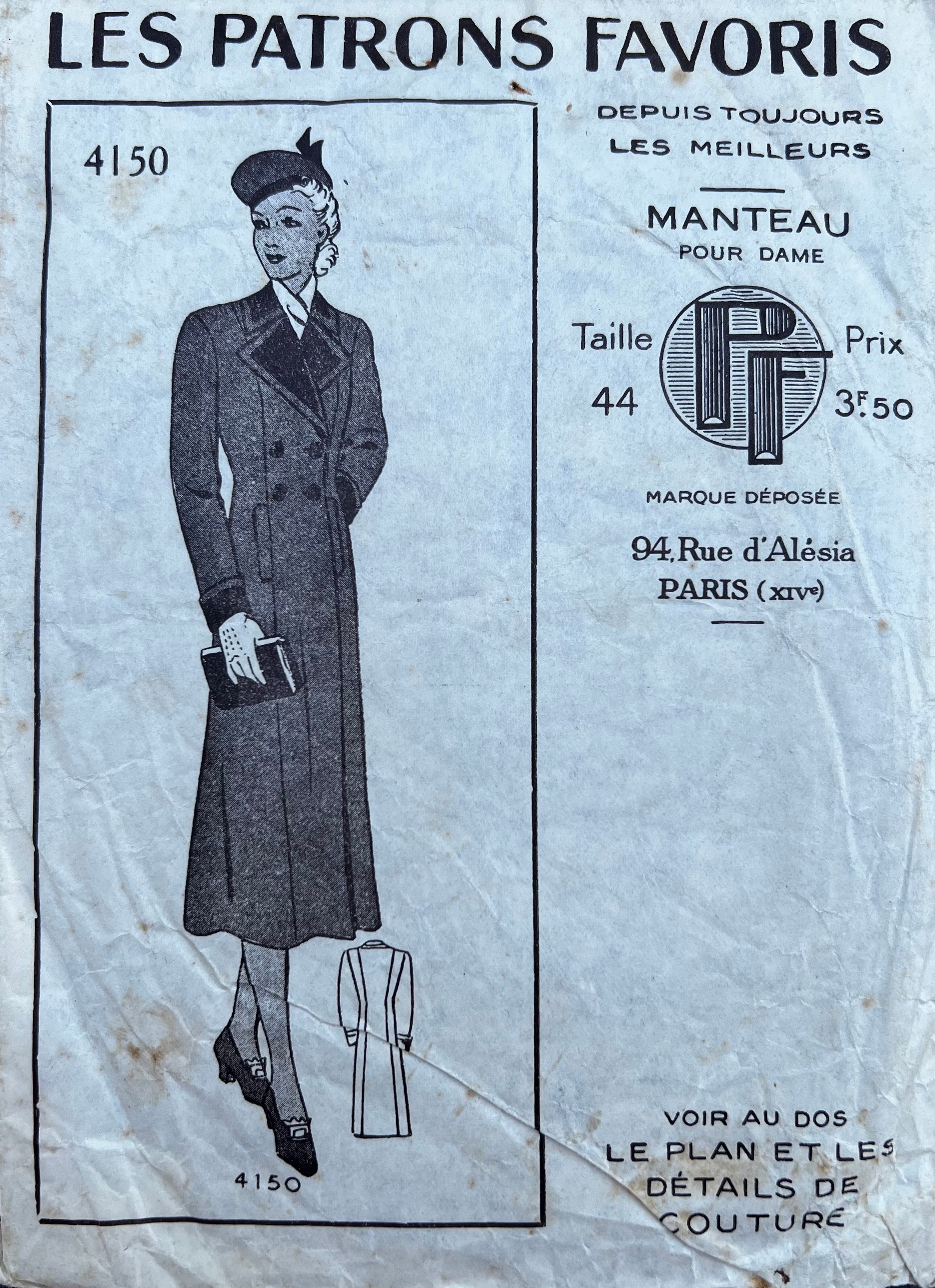 Recto de la pochette