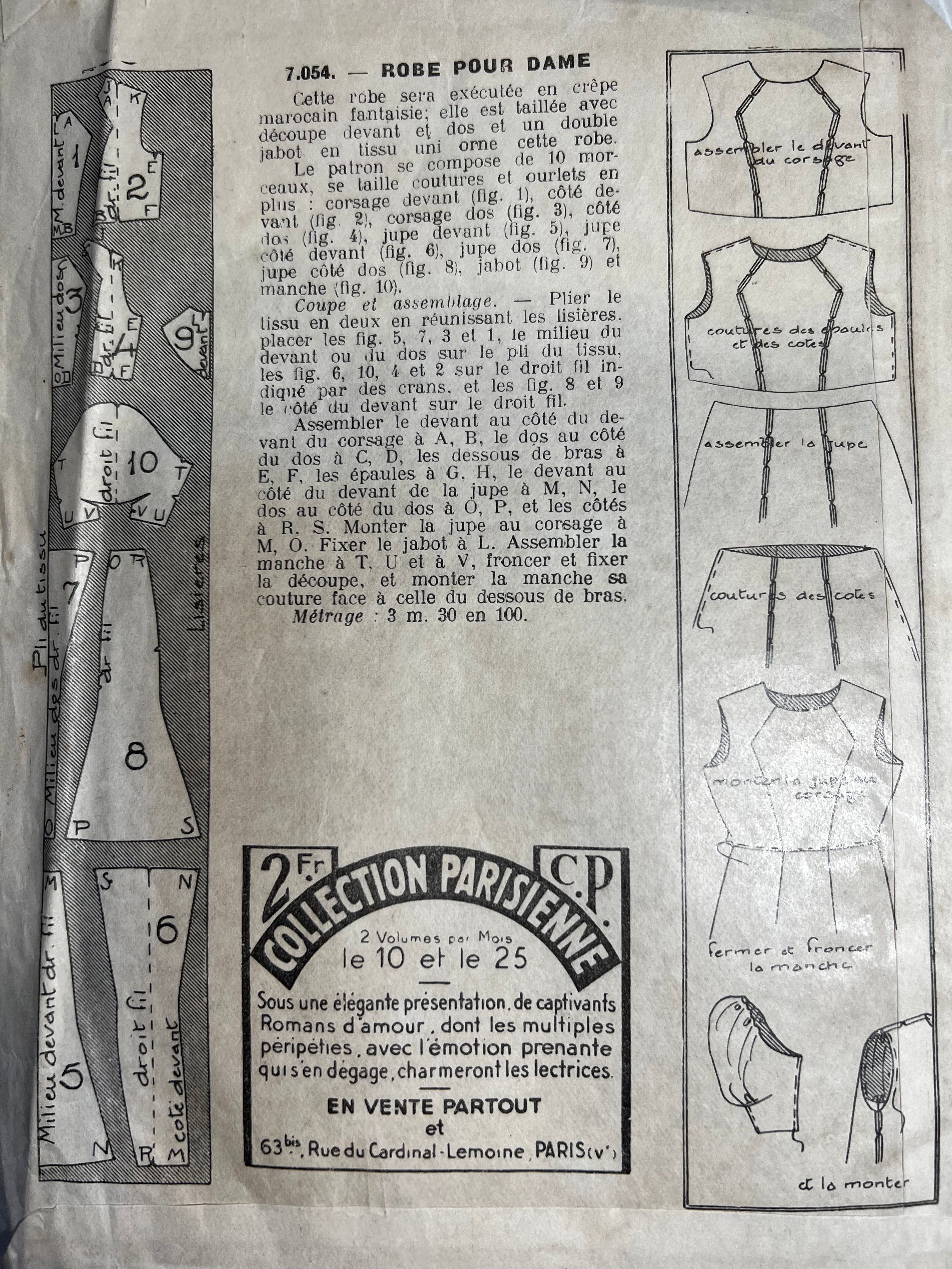 Verso de la pochette