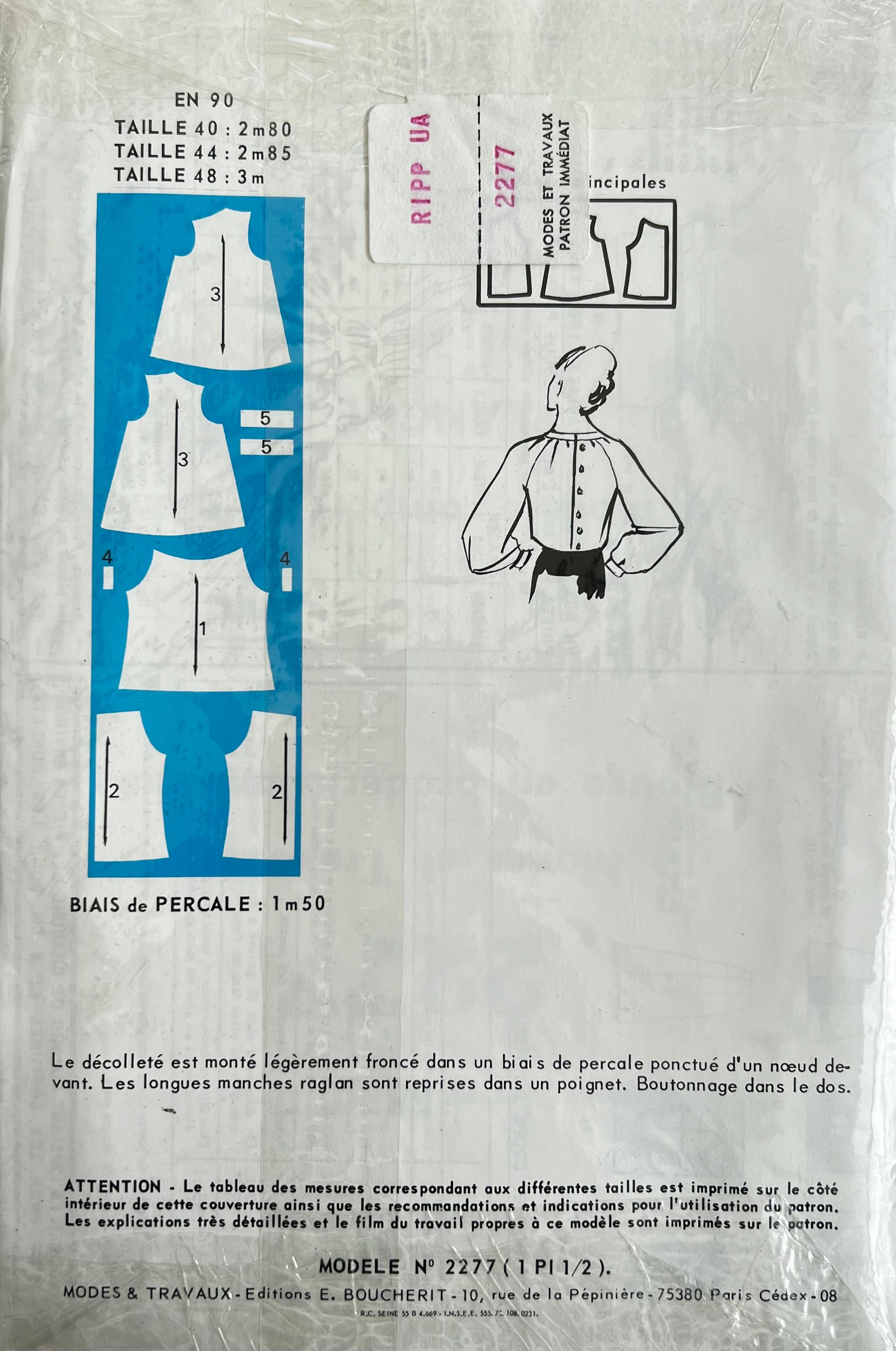 Verso de la pochette