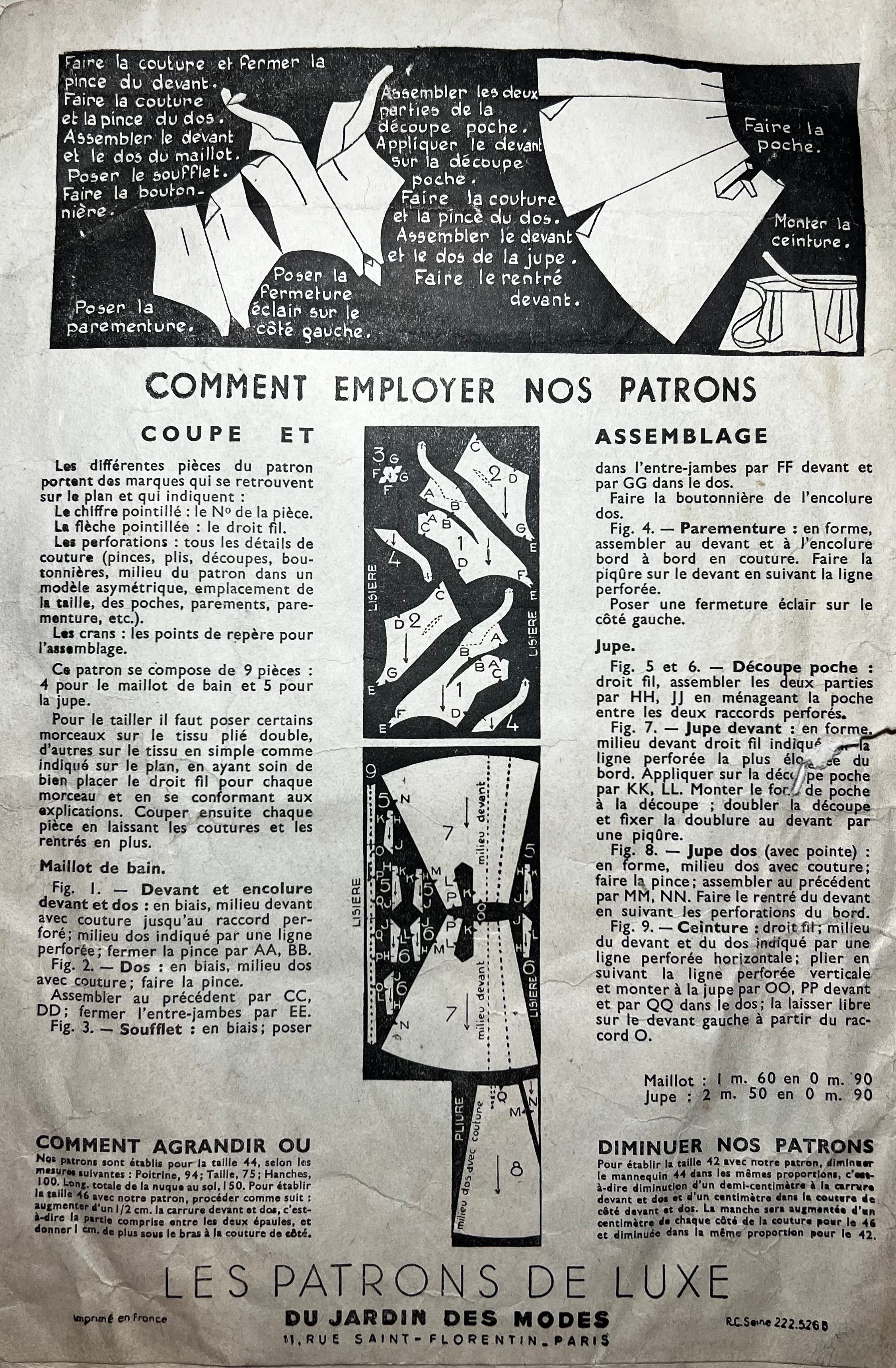 Verso de la pochette