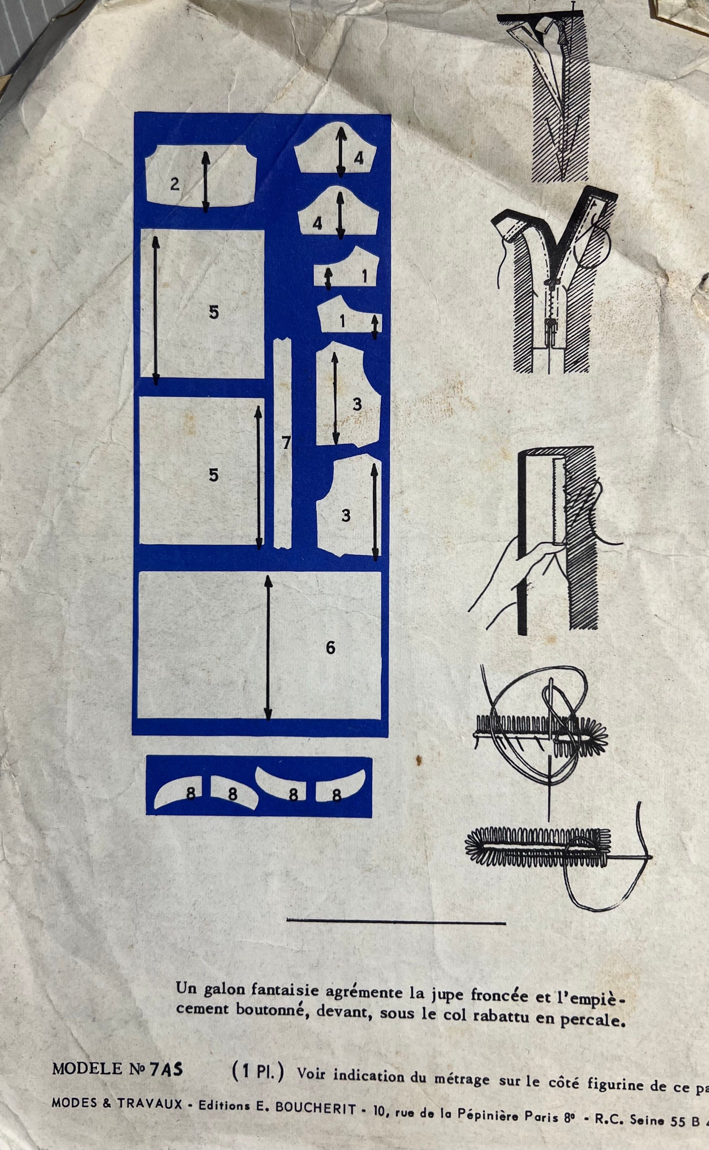 Envelope back