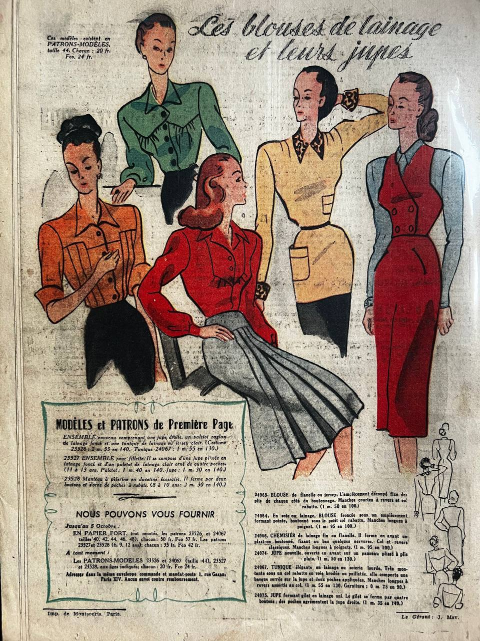 Verso de la pochette