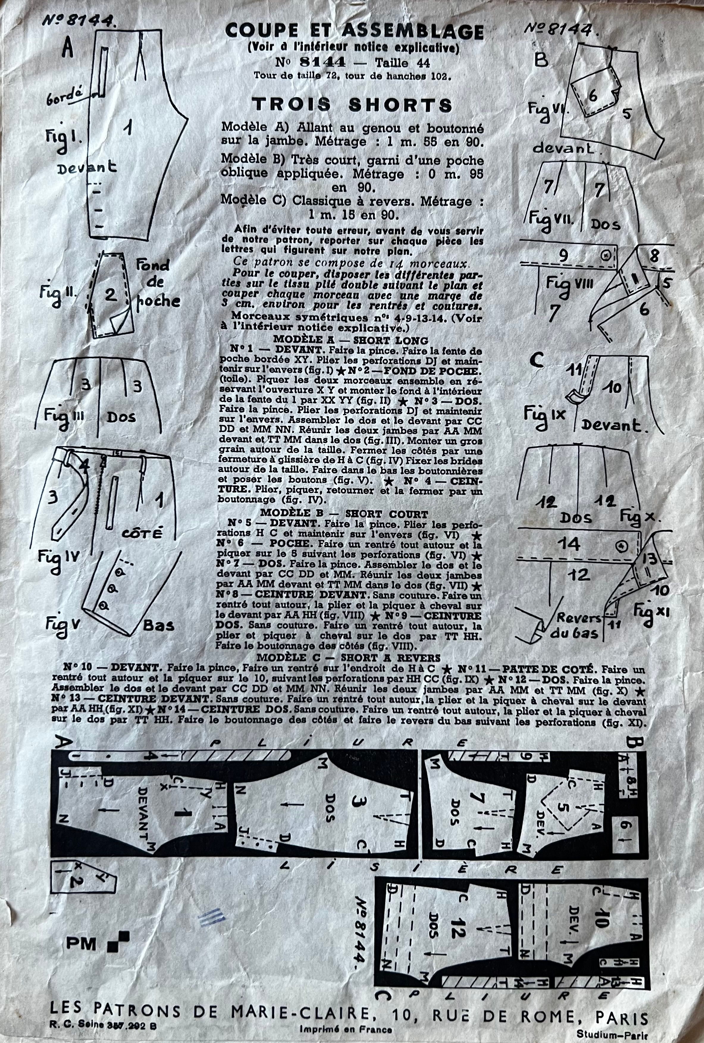 Verso de la pochette