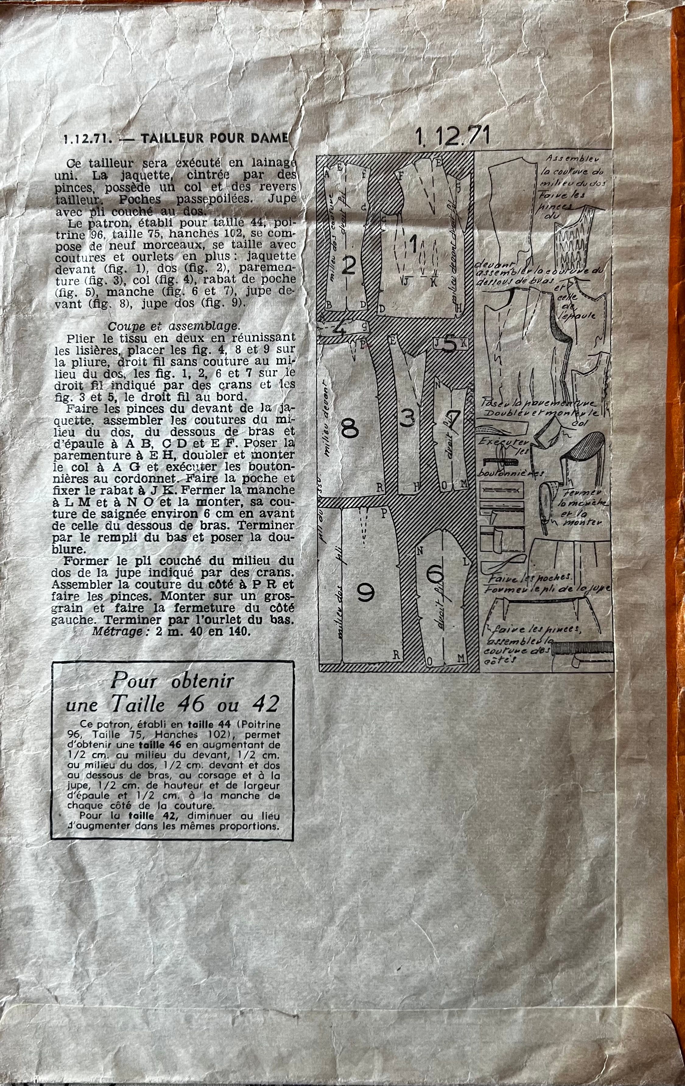 Envelope back