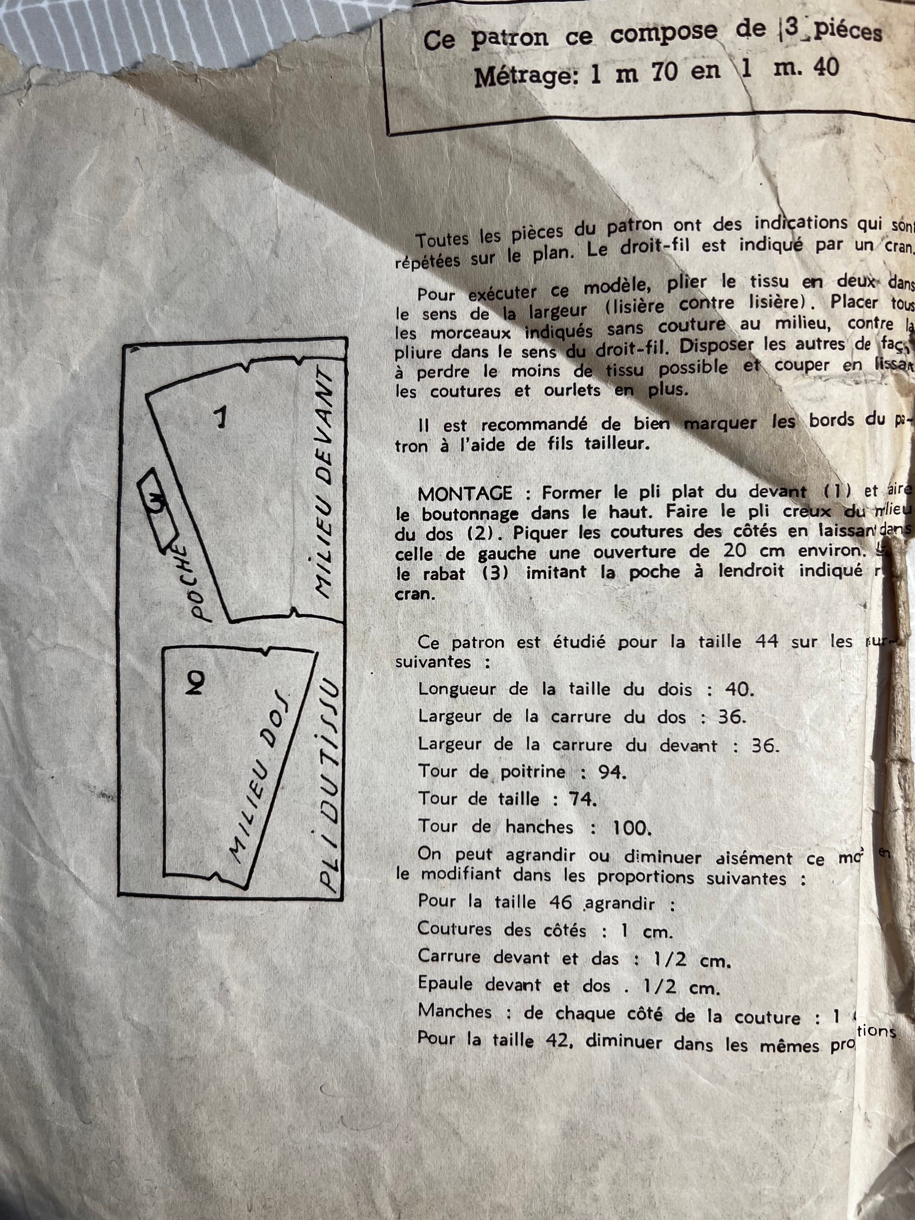 Verso de la pochette