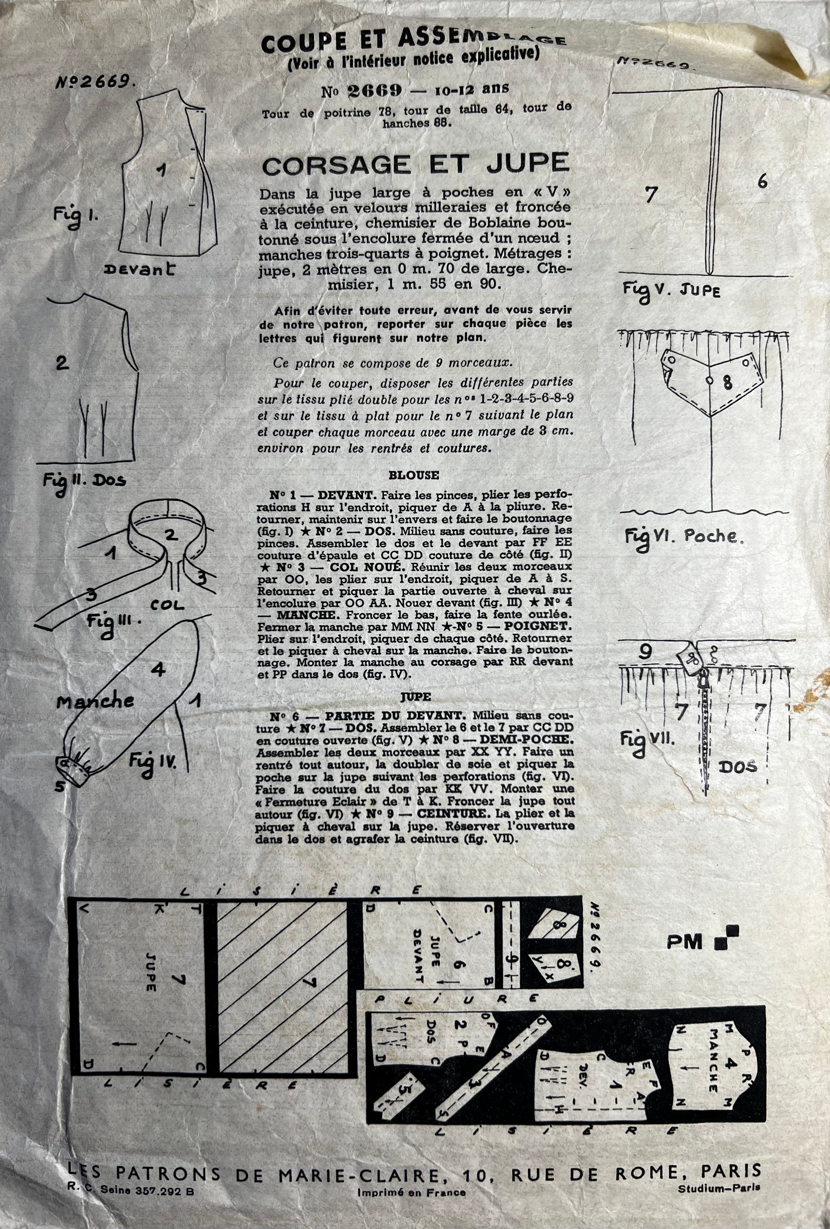 Verso de la pochette